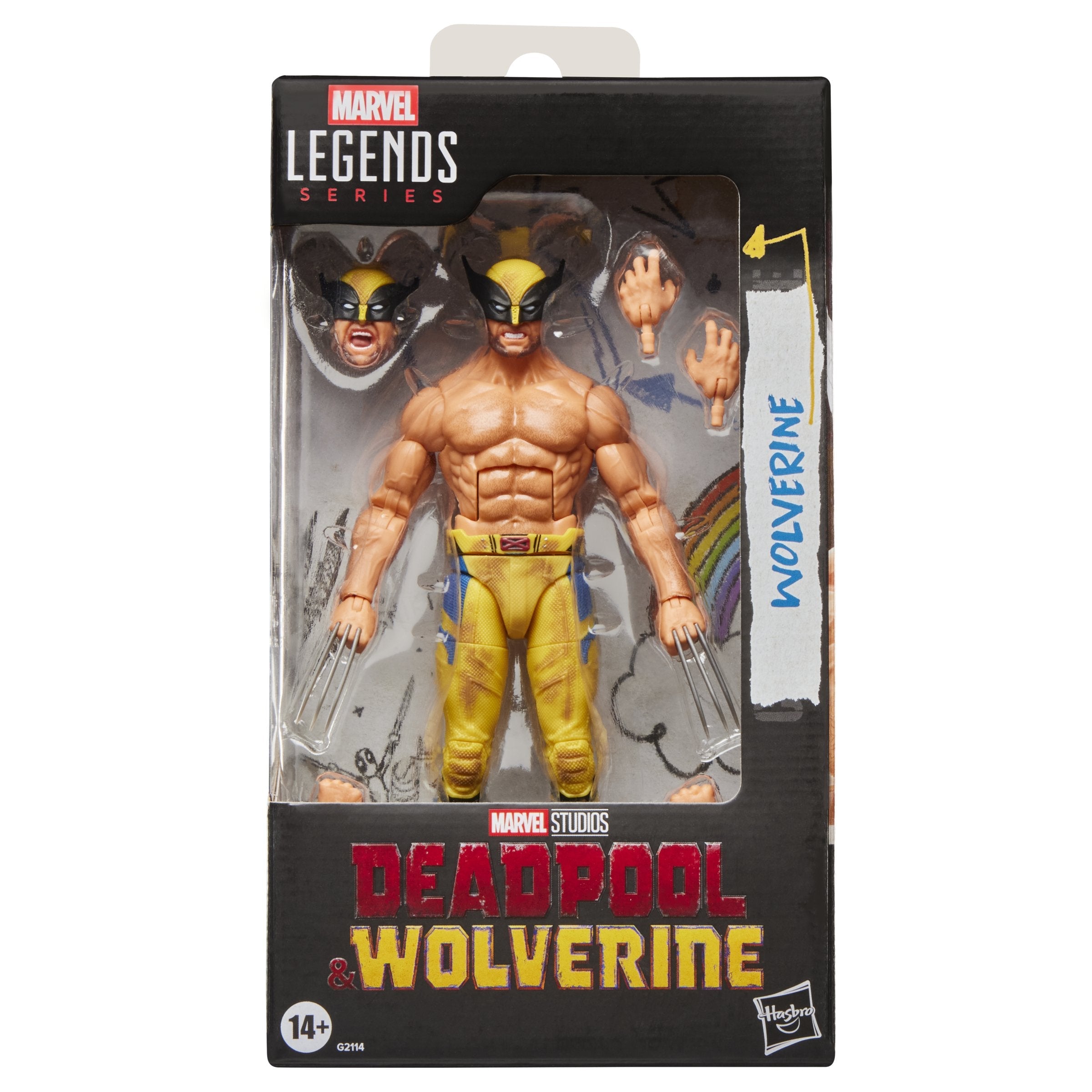 Figura Wolverine Deadpool & Wolverine Marvel Legends Series 15cm