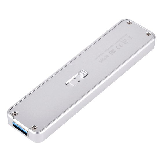 Silverstone Sst-Ms09s - Sata Externo - Caja Ssd M.2, Usb 3.1 Gen.2, Plateado
