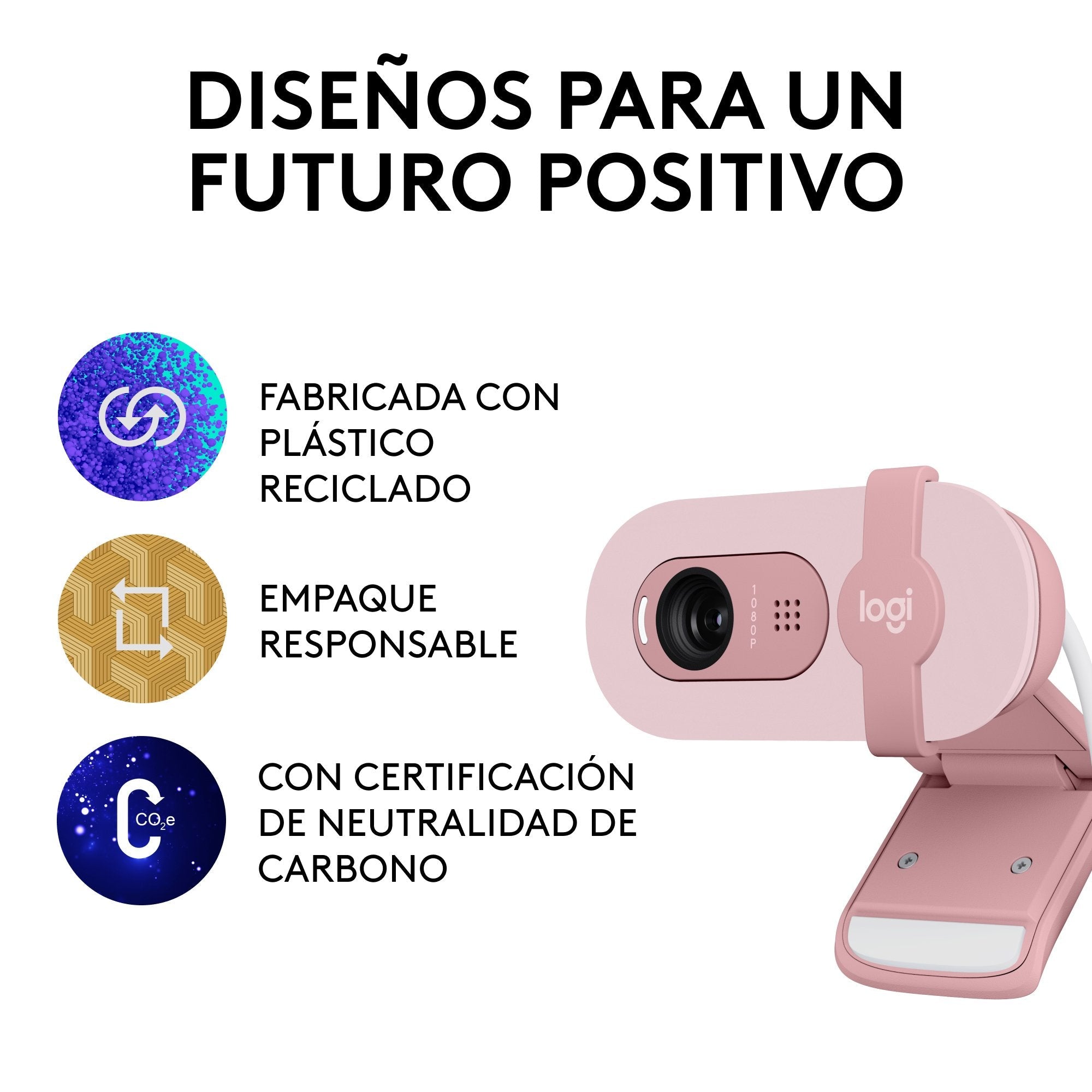 EAN 5099206113282 - Logitech 960-001623 cámara web 2 MP 1920 x 1080 Pixeles USB Rosa imagen 14
