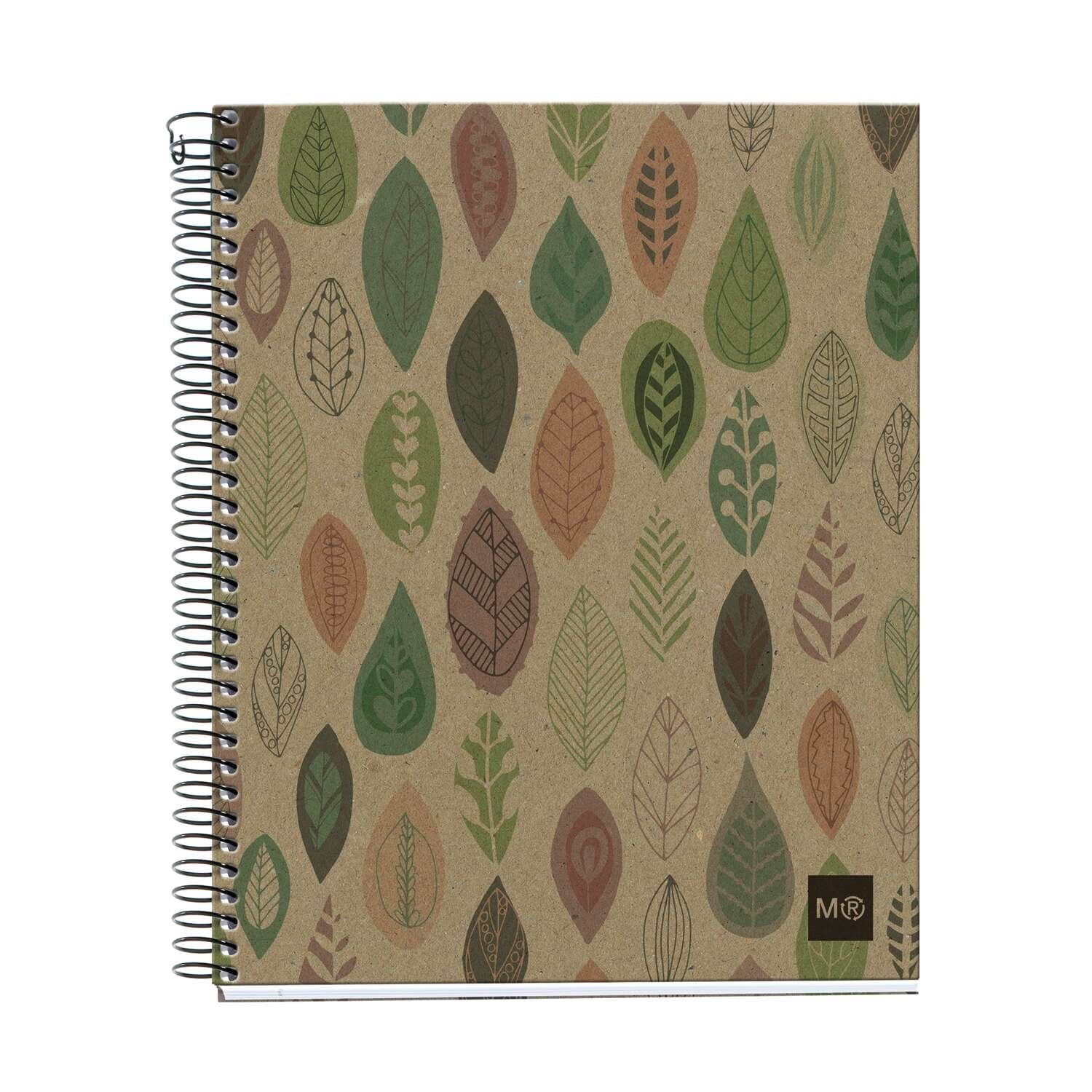 Miquelrius Notizblock Ecoleaves Recycle A5 80 Blatt (Speditionsversand)