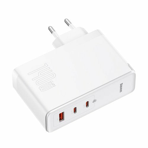 Ladowarka Sieciowa Baseus Gan5 Pro 2xusb-C + Usb, 140w (Biala)