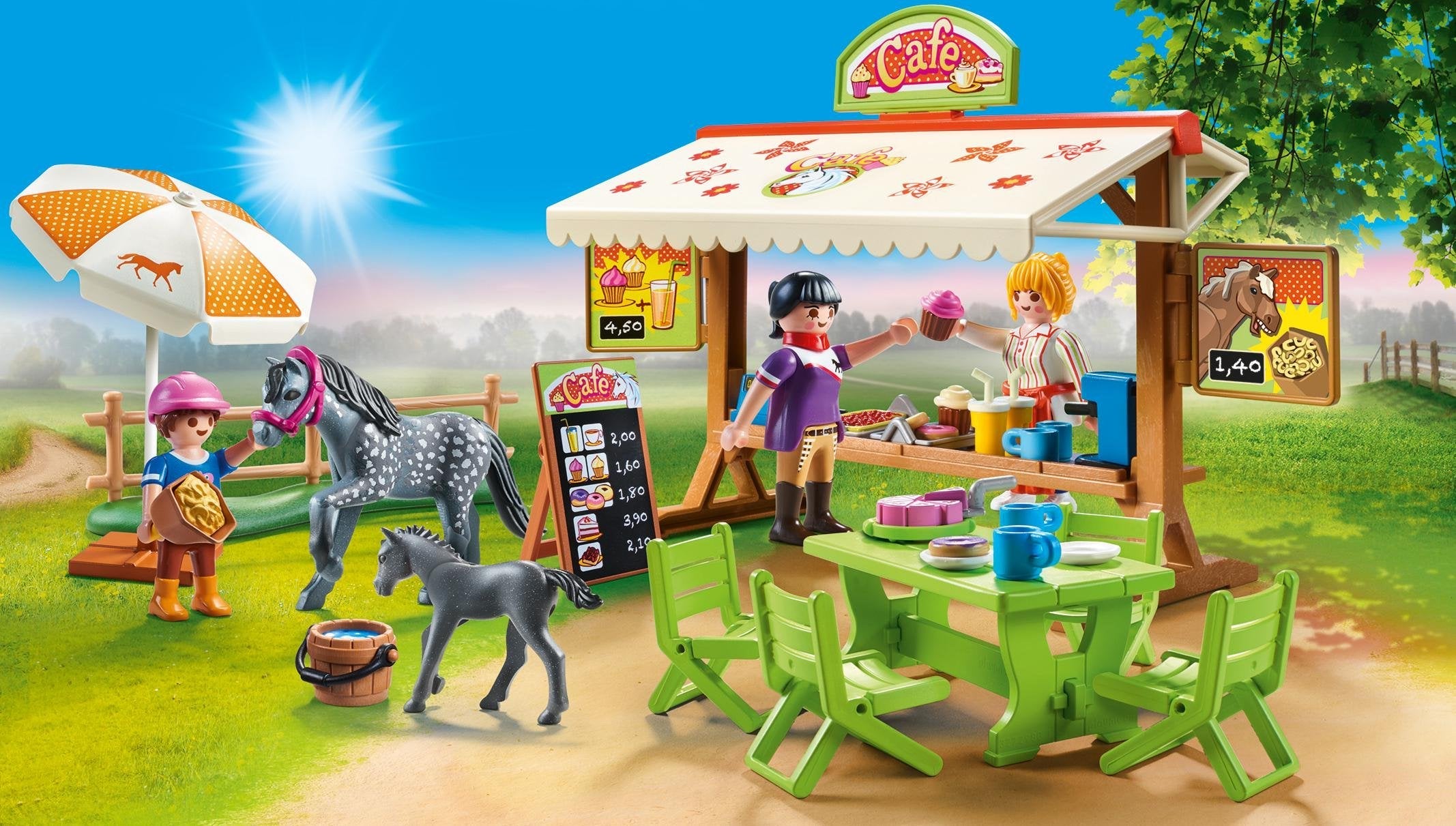 Playmobil 70519 Cafeteria Poni