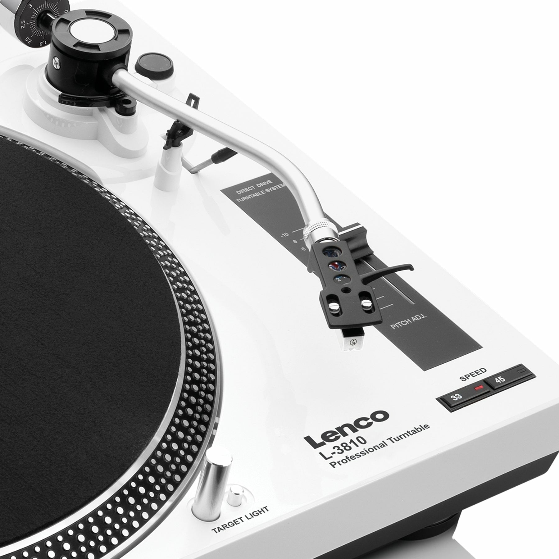 Lenco Tocadiscos  L-3810 White