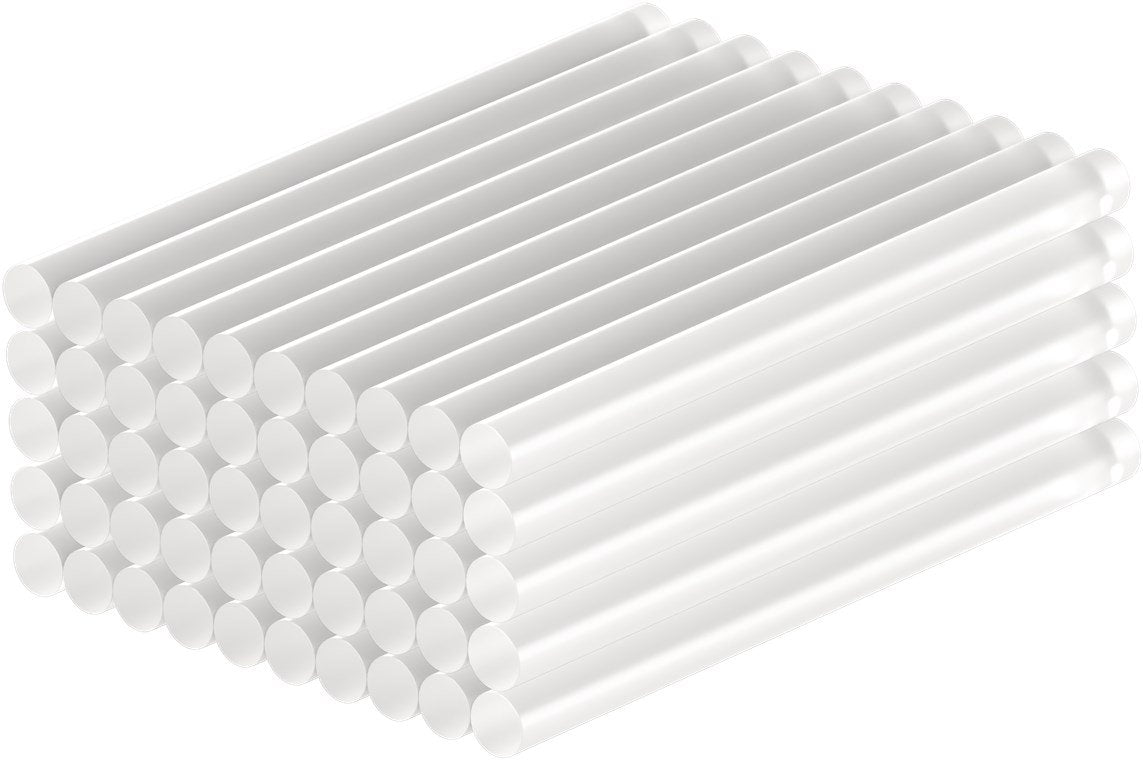 Barras De Pegamento Caliente De 11 Mm, 50 Unidades. Barras De Repuesto Para Pistolas De Pegamento