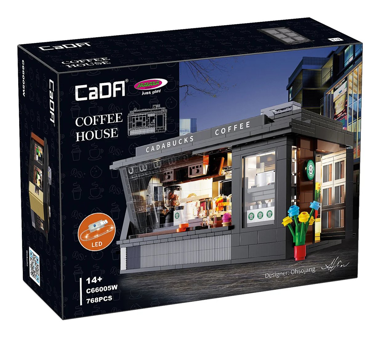 Jamara Cada Coffee House Bricks 14+