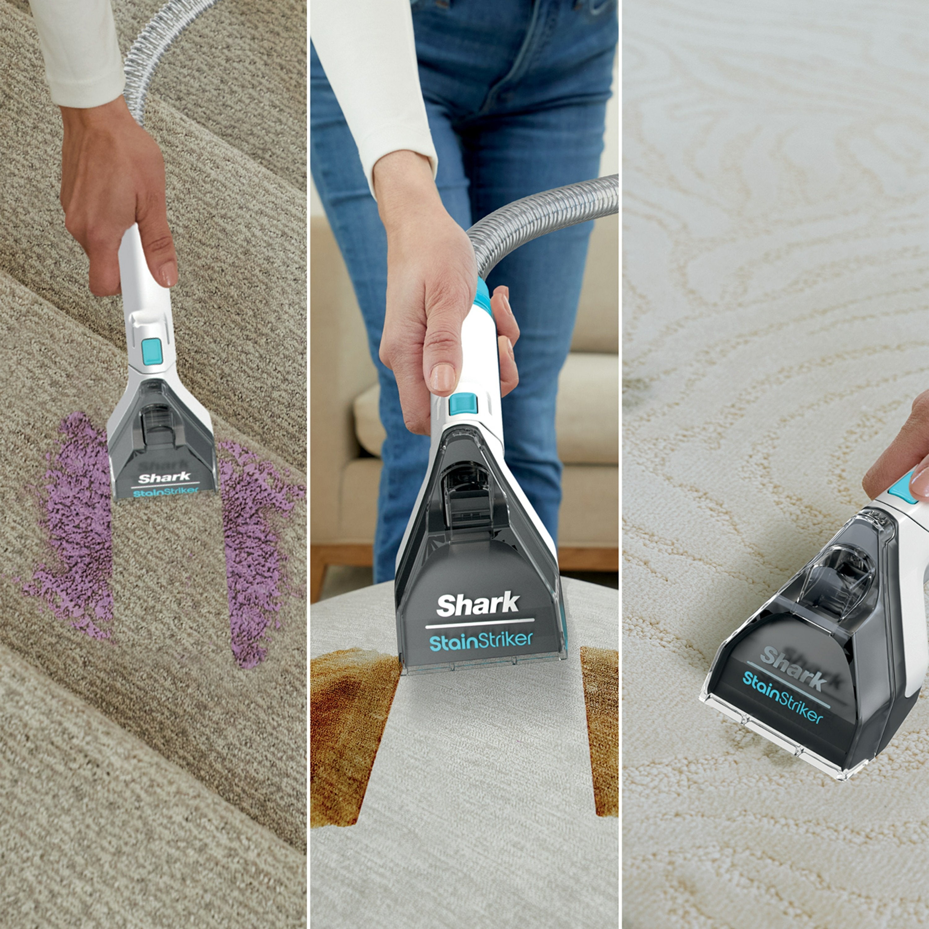 EAN 0622356294638 - Shark PX200EUT máquina de limpieza de alfombras De mano Profundo / interina Blanco imagen 8