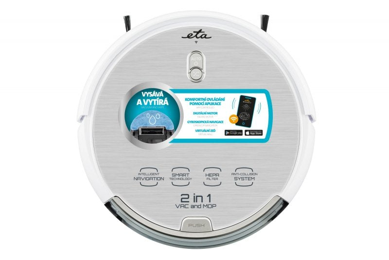 Robot Aspiradora  Eta Eta351290000  0,3 L Bolsa Para El Polvo Blanco