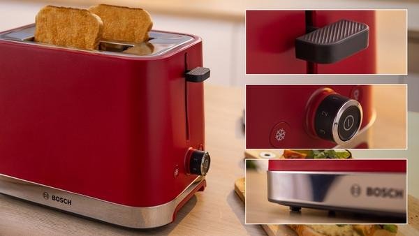 Tostadora  Bosch Tat 4m224 Mymoment Rot