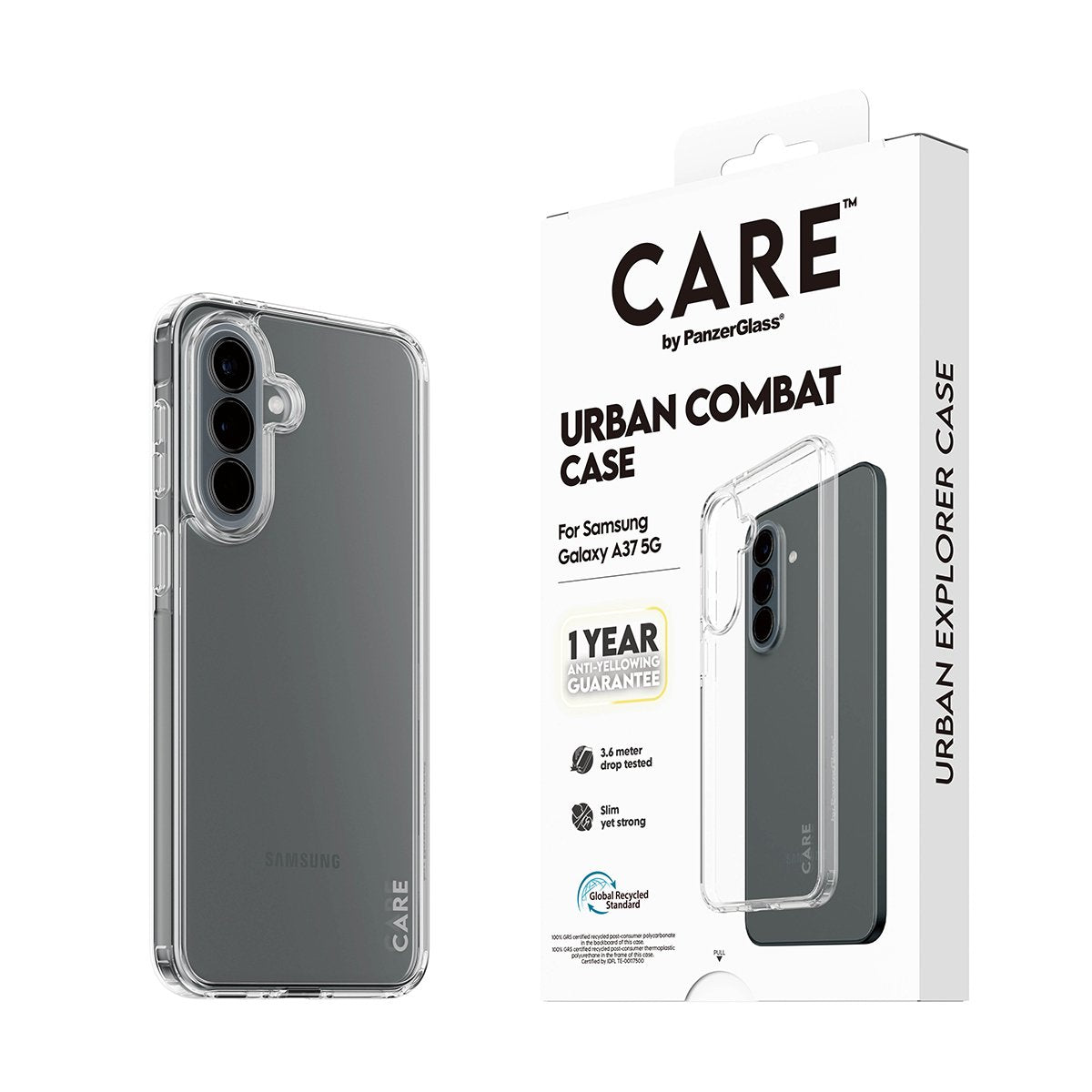 EAN 5715685034213 - PanzerGlass CARE™ by ® Urban Combat Case Transparent Samsung Galaxy A37 5G funda para teléfono móvil 17 c imagen 6