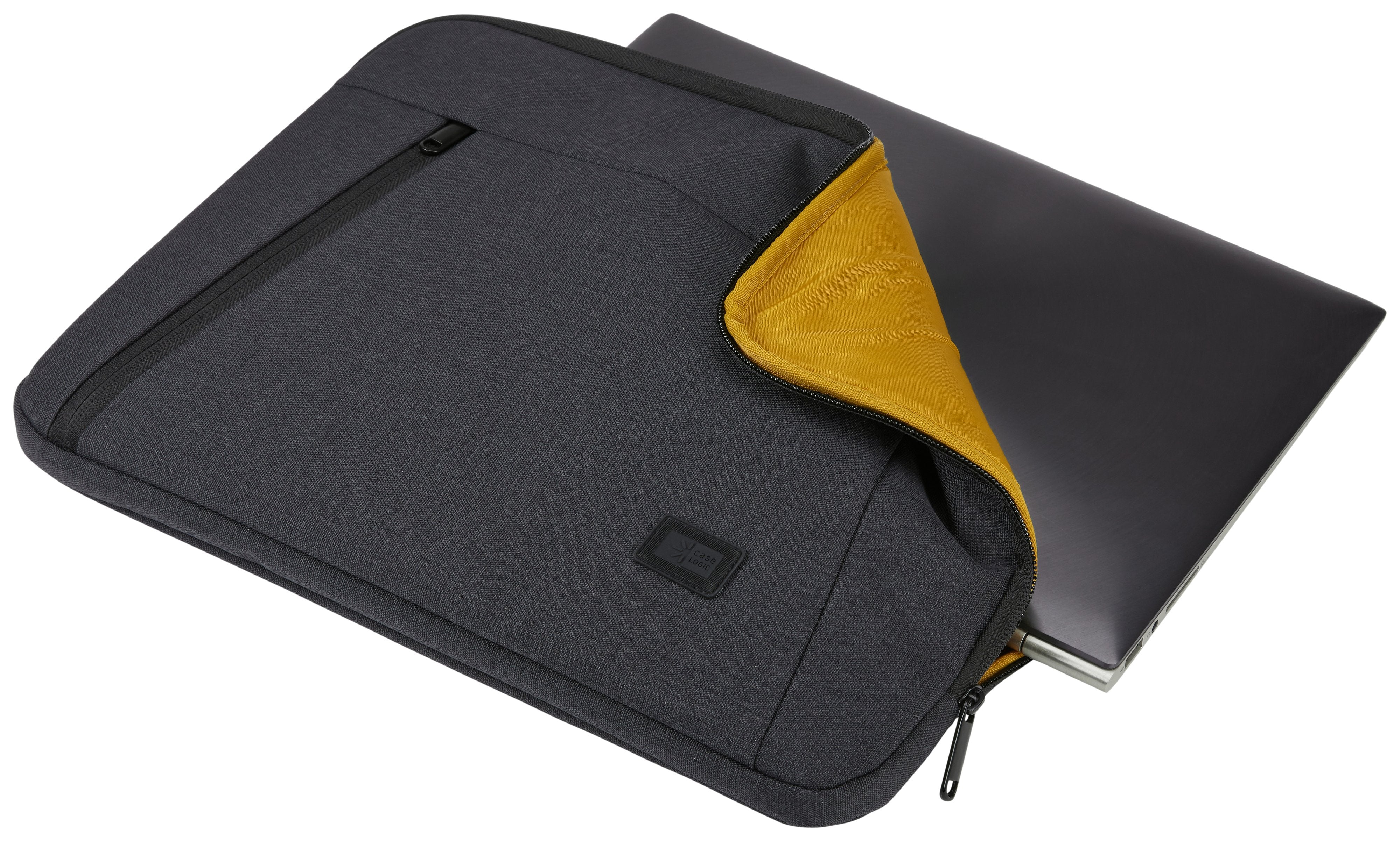 Case Logic Huxton Huxs-214 Black Funda Para Portátil 35,6 Cm (14") Funda Negro