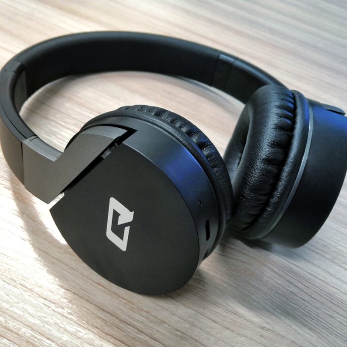 Qoltec 50825 Auriculares Wireless Bt Micrófono Super Bass Black