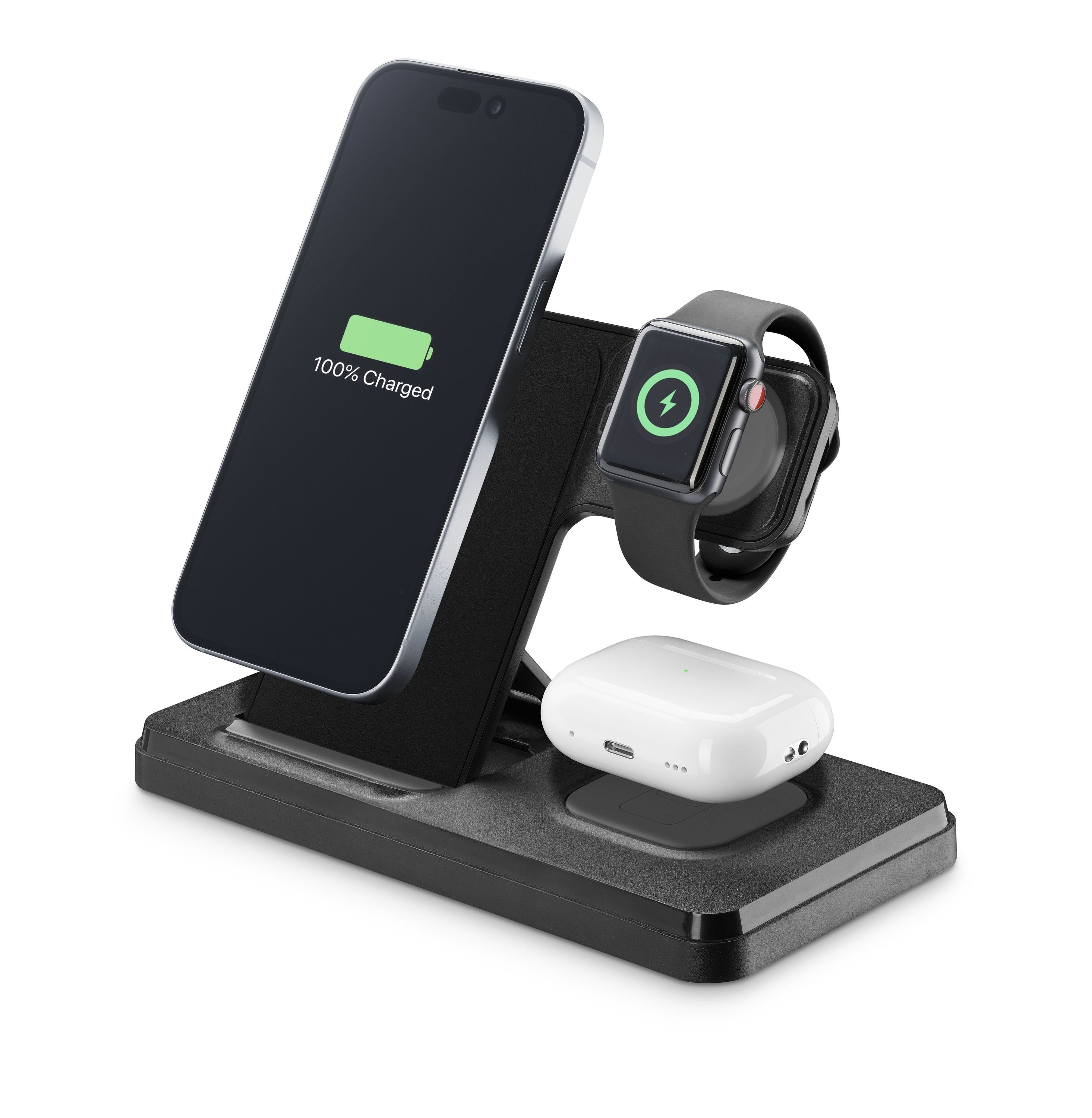 EAN 8018080485701 - Tech Pop 8018080485701 estación dock para móvil Reloj inteligente/Teléfono inteligente Negro imagen 4