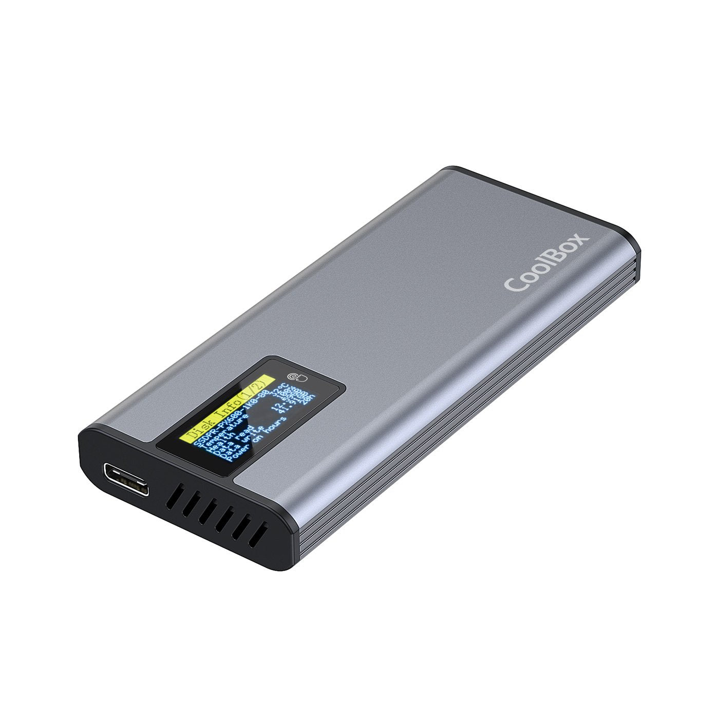 EAN 8437012429277 - CoolBox COO-MCM-M2F caja para disco duro externo Caja externa para unidad de estado sólido (SSD) Gris M.2 imagen 1
