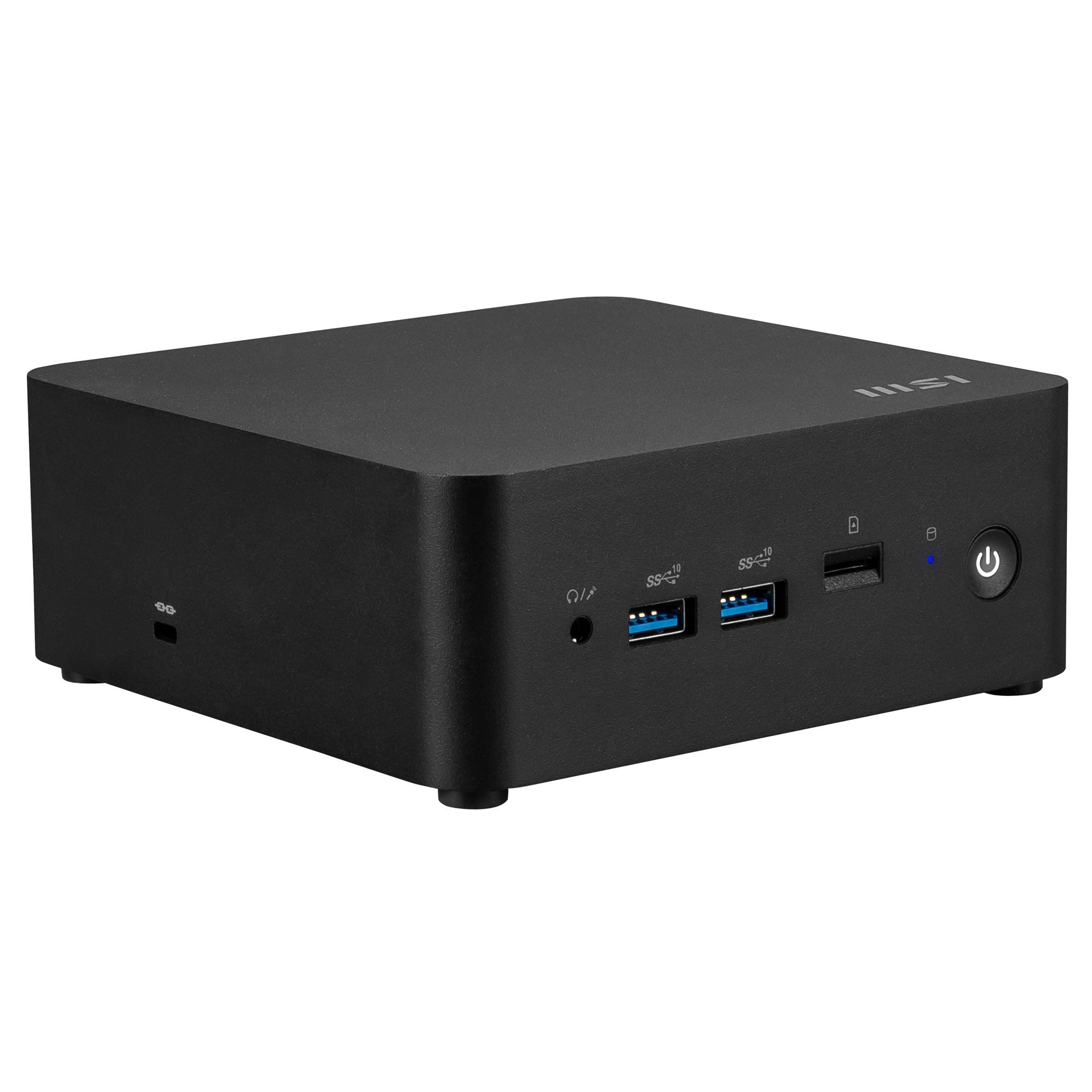 Msi Cubi Nuc 1mg 263eu Miniordenador Core 5 120u / Hasta 5 Ghz Ram 16 Gb Ssd 512 Gb Nvme Intel Graphics Ieee 802.11ax (Wi-Fi 6e) Bluetooth 5.3 Gigabit Ethernet 2.5 Gigabit Ethernet Win 11 Pro Monitor: Ninguno Negro