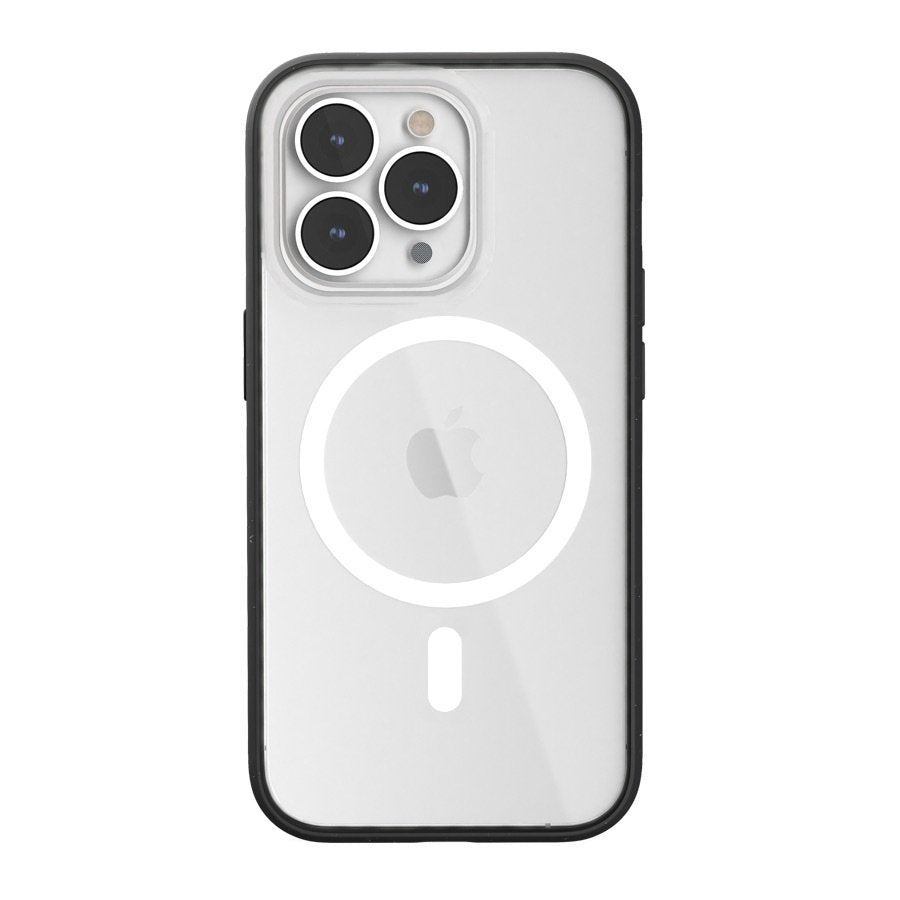 Woodcessories Eco646 Funda Para Iphone 14 Pro Max17 Cm (6.7") Transparente, Negro