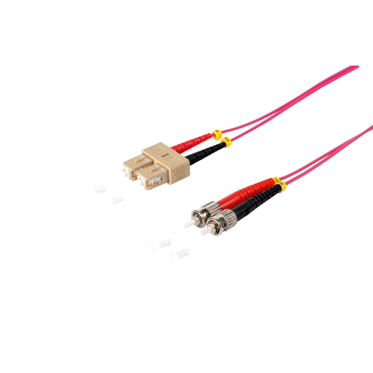 S-Impuls Duplex Cable De Red Sc St 50 125?, Om4 Violeta, 5,0m