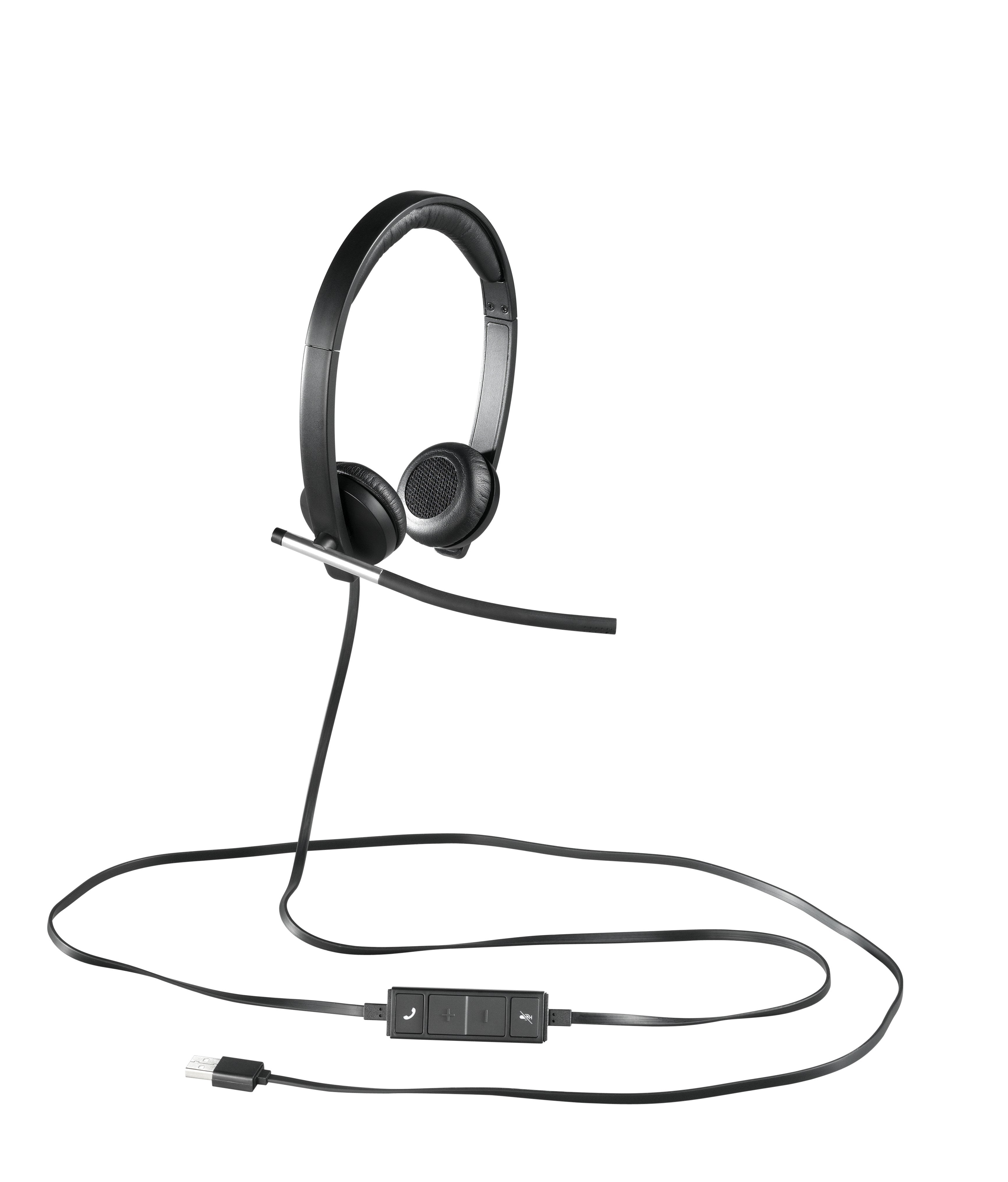 EAN 5099206041196 - Logitech 981-000519 auricular y casco Auriculares Alámbrico Diadema Oficina/Centro de llamadas USB tipo A imagen 2