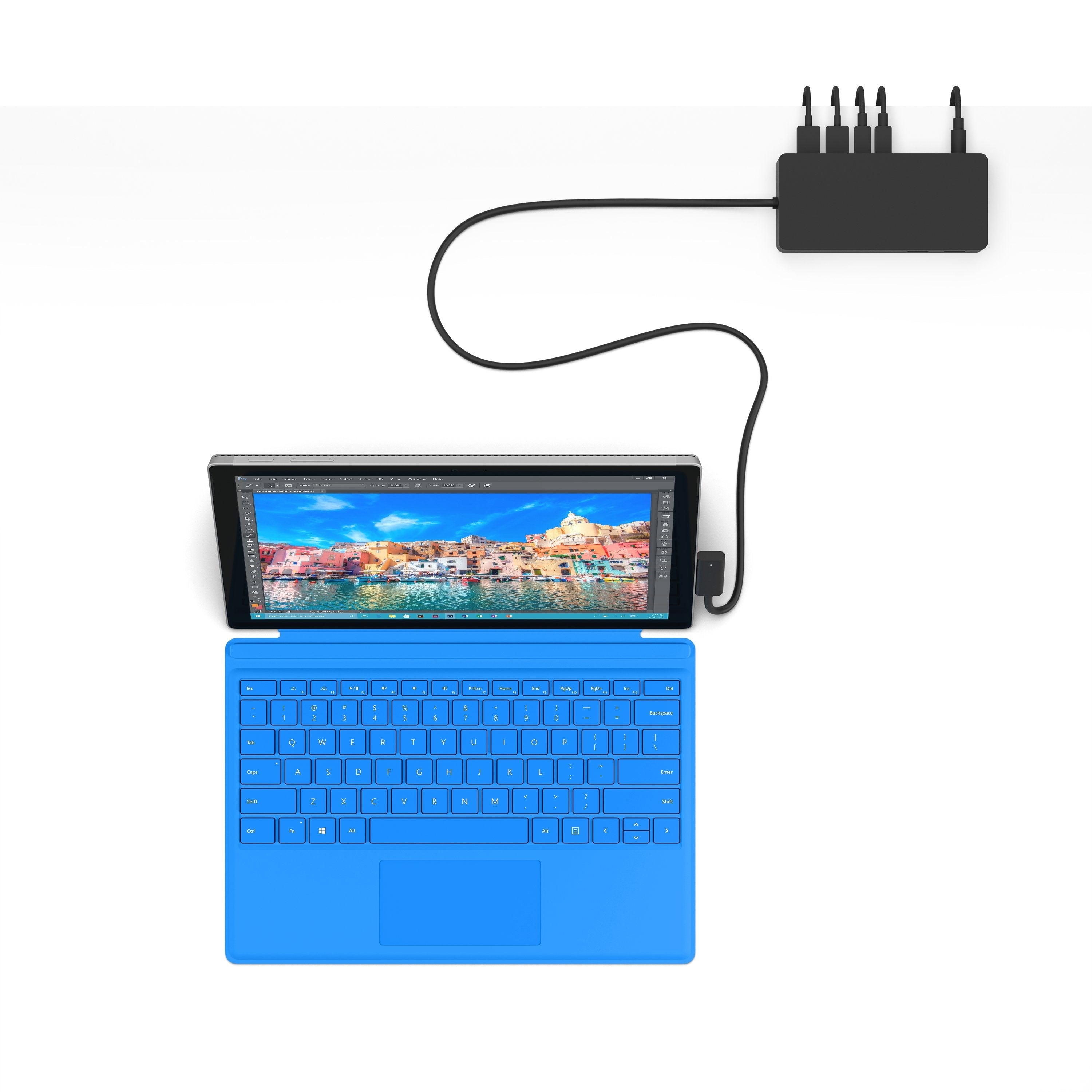 Microsoft Pd9-00004 Estación Dock Para Móvil Tableta Negro