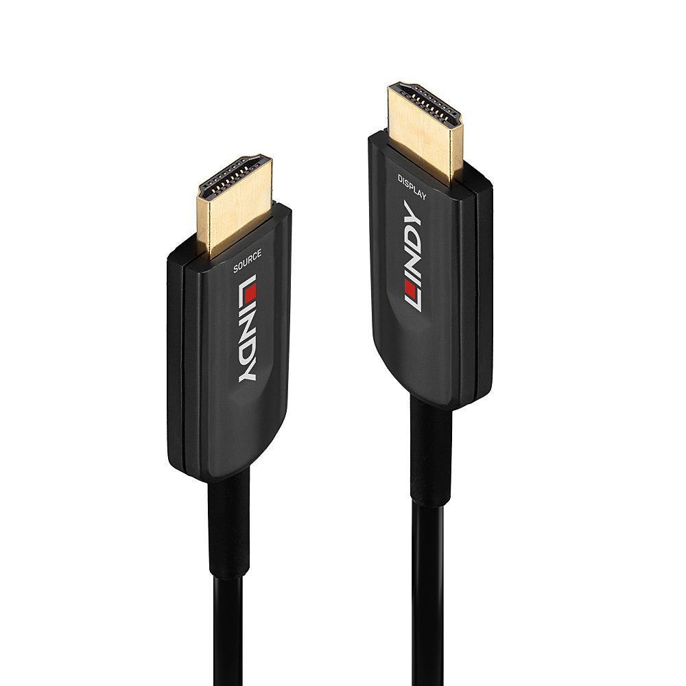 Lindy 38382 Cable Hdmi 20 M Hdmi Tipo A [Estándar] Negro (Lindy Hdmi Cable 20m Fibre Optic Hybrid)