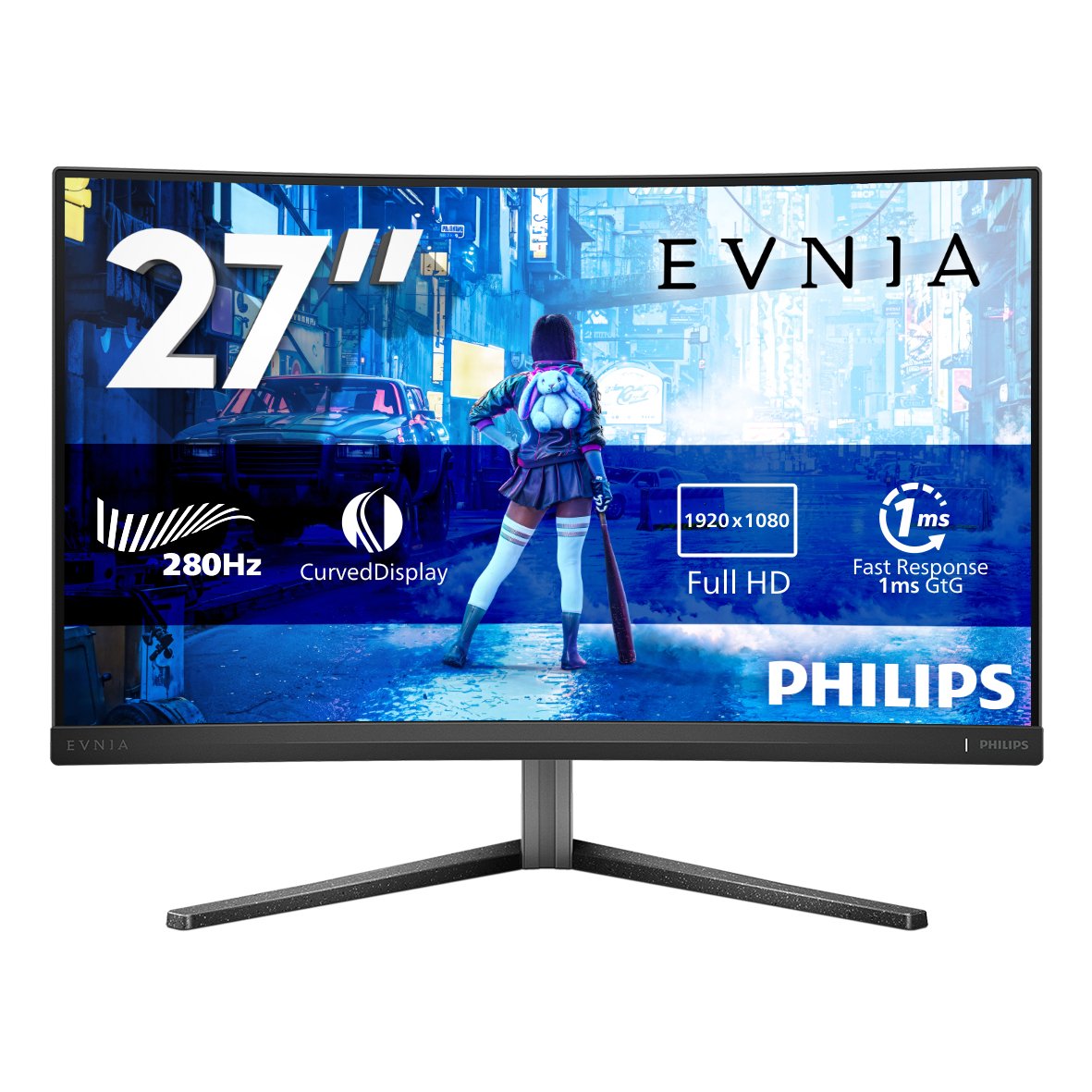EAN 8712581805913 - Philips Evnia 5000 27M2C5200W/00 pantalla para PC 68,6 cm (27") 1920 x 1080 Pixeles Full HD LCD Gris imagen 1