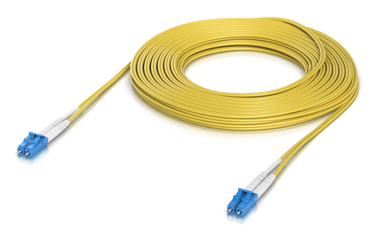 Ubiquiti Uacc-Ofc-S2-Lulu-15m Cable De Conexi&Oacute N De Fibra Ligero De 15m Para Conexiones De Hasta 100gb Monomodo Os2 Con Conectores Lc Upc D&Uacute Plex