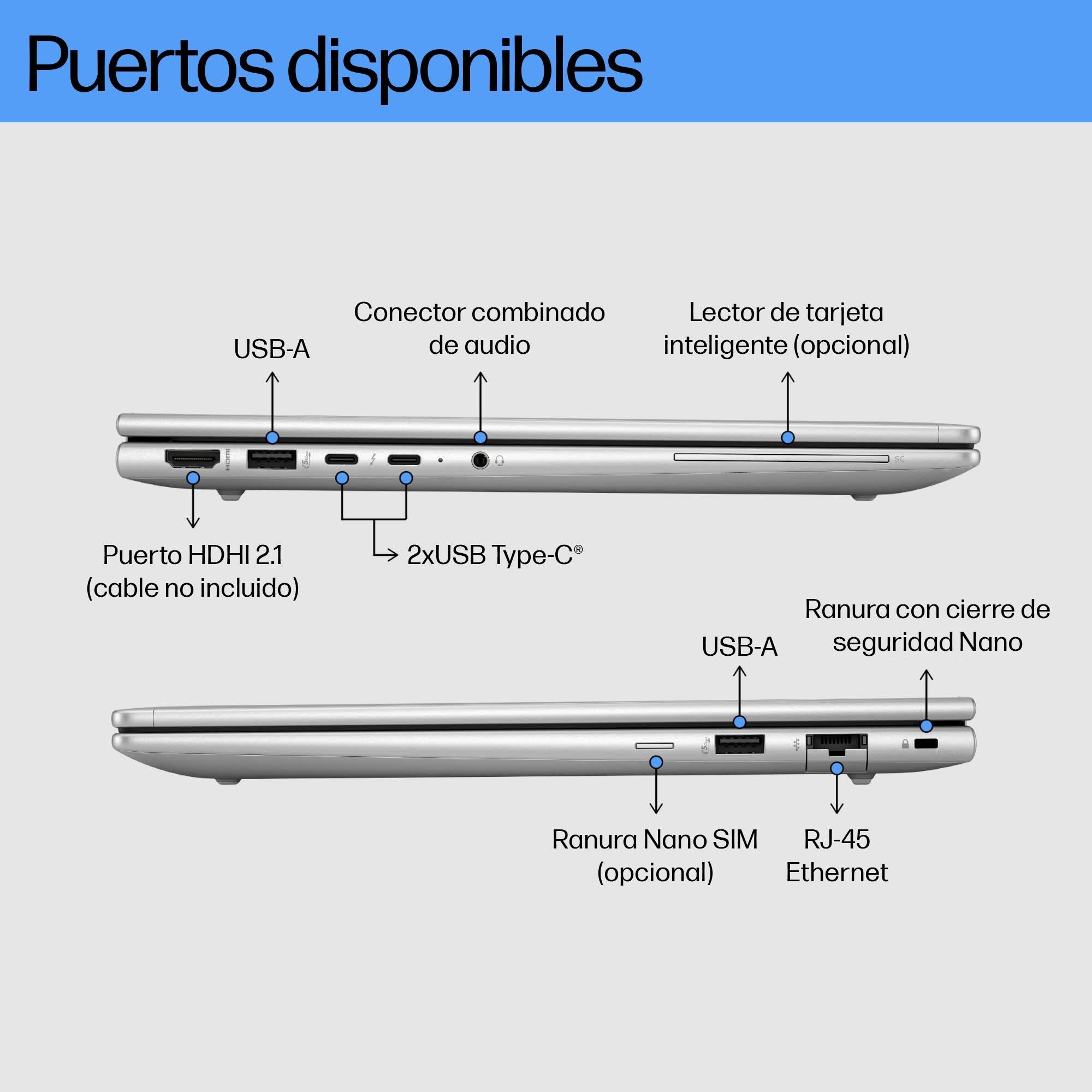 EAN 0198415477804 - HP ProBook 460 G11 Intel Core Ultra 7 155U Portátil 40,6 cm (16") WUXGA 16 GB DDR5-SDRAM 512 GB SSD Wi-Fi imagen 4