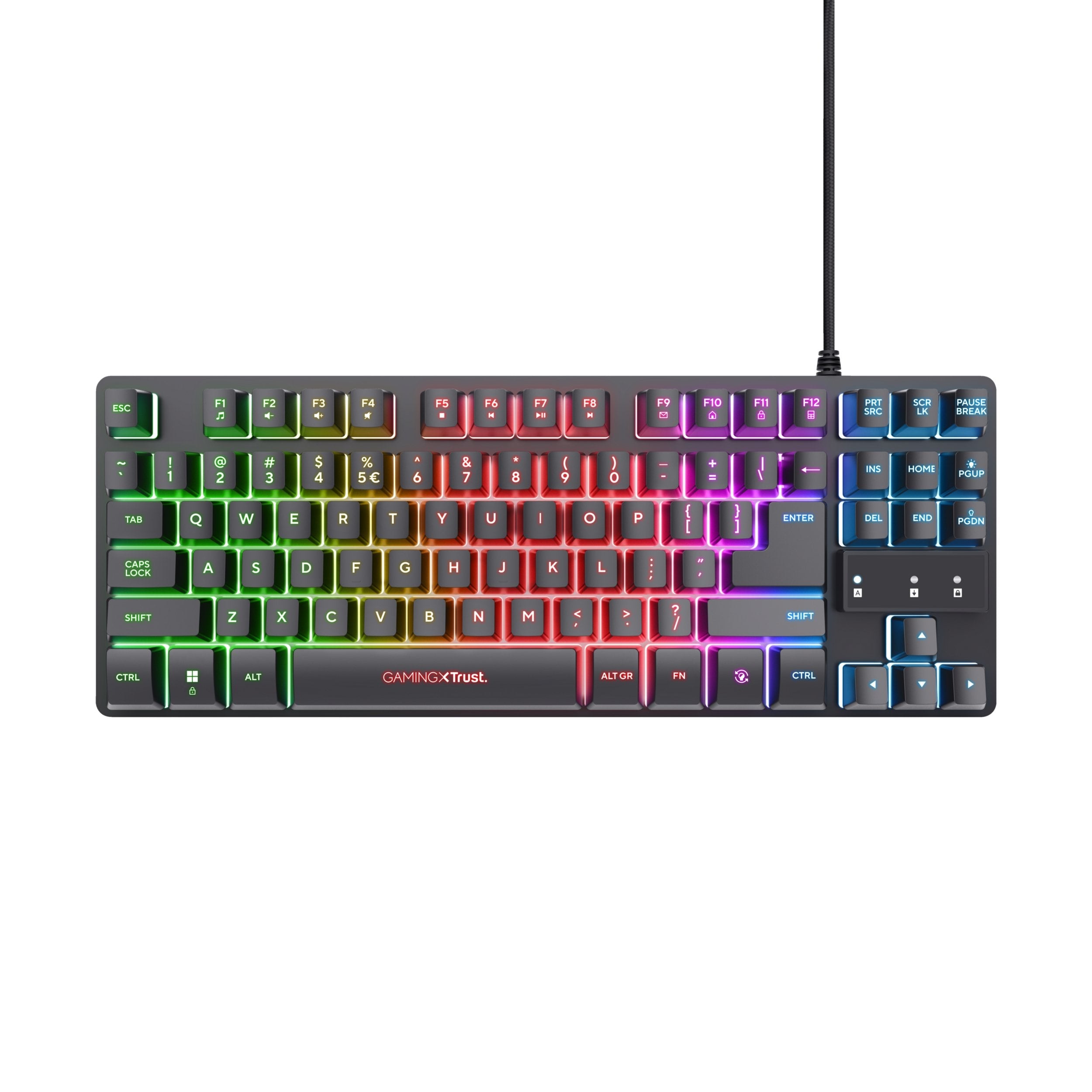 EAN 8713439236989 - Trust GXT 833 Thado teclado Juego USB Holandés Negro, Plata imagen 2