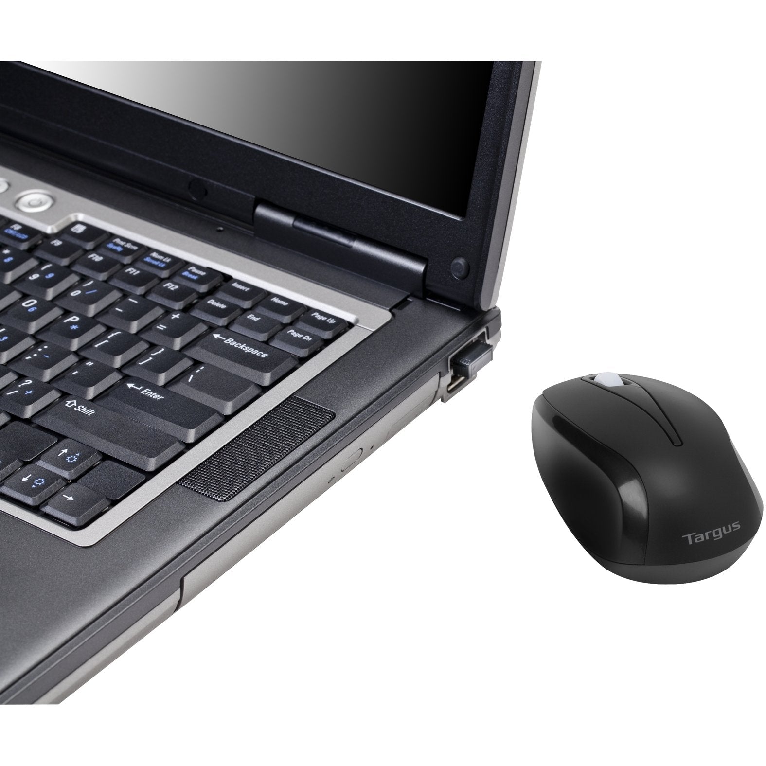 Targus Wireless Optical Laptop Ratón 2.4 Ghz Negro