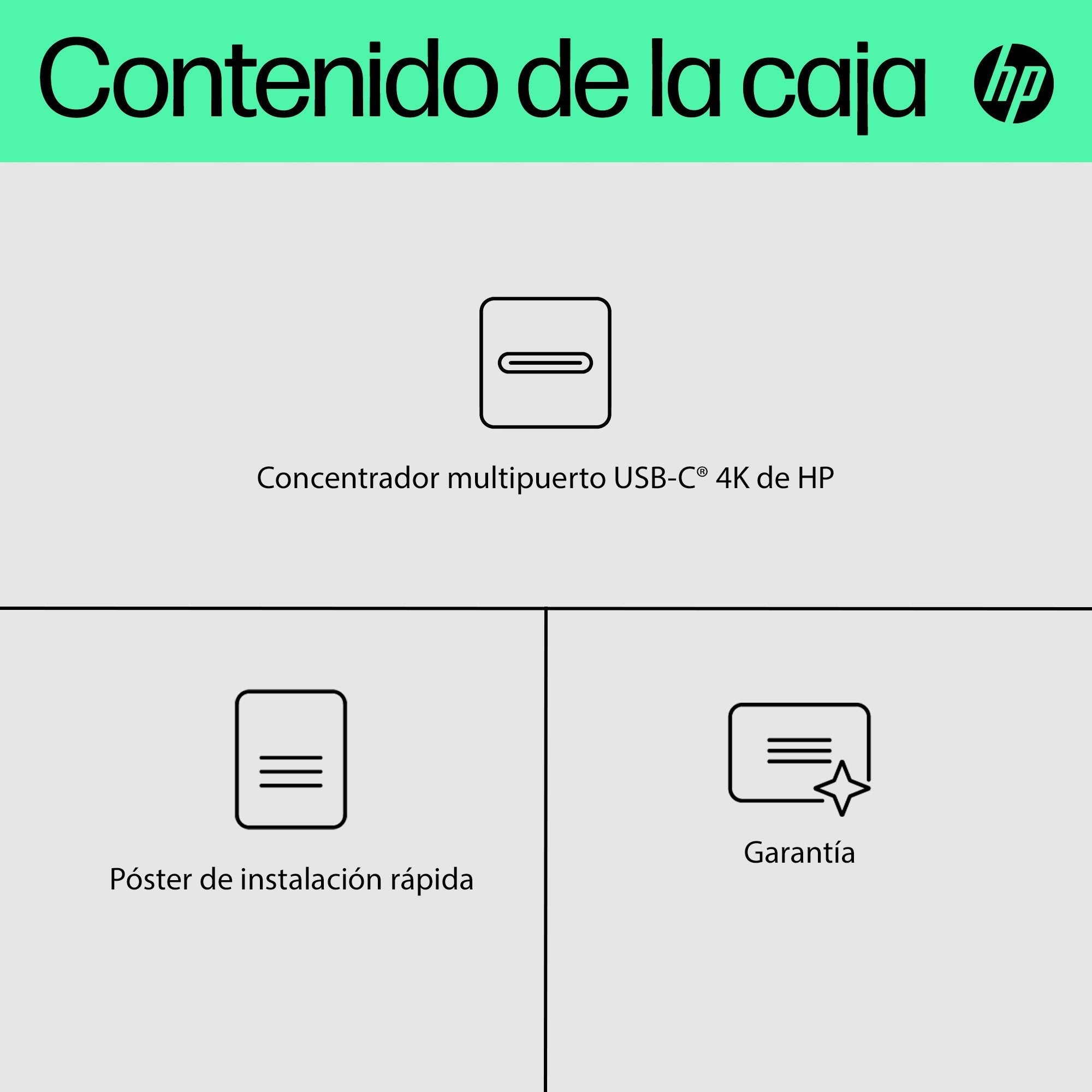 Hp 4k Usb-C Multiport Hub