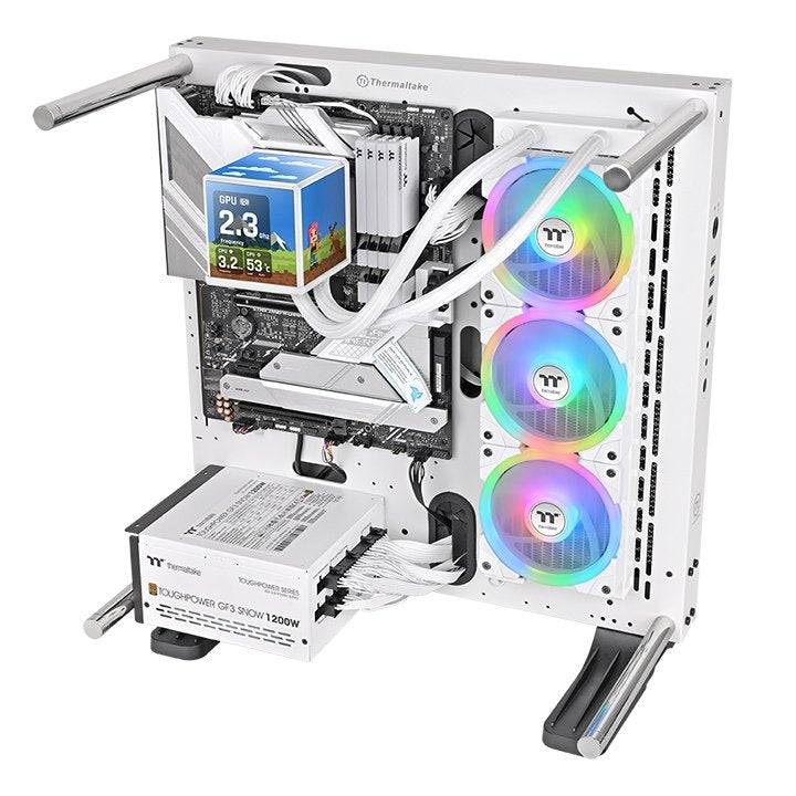 Refrigerador Liquido Cpu Thermaltake Minecube 360 Ultra Argb (Blanco) Cl-W482-Pl12sw-A