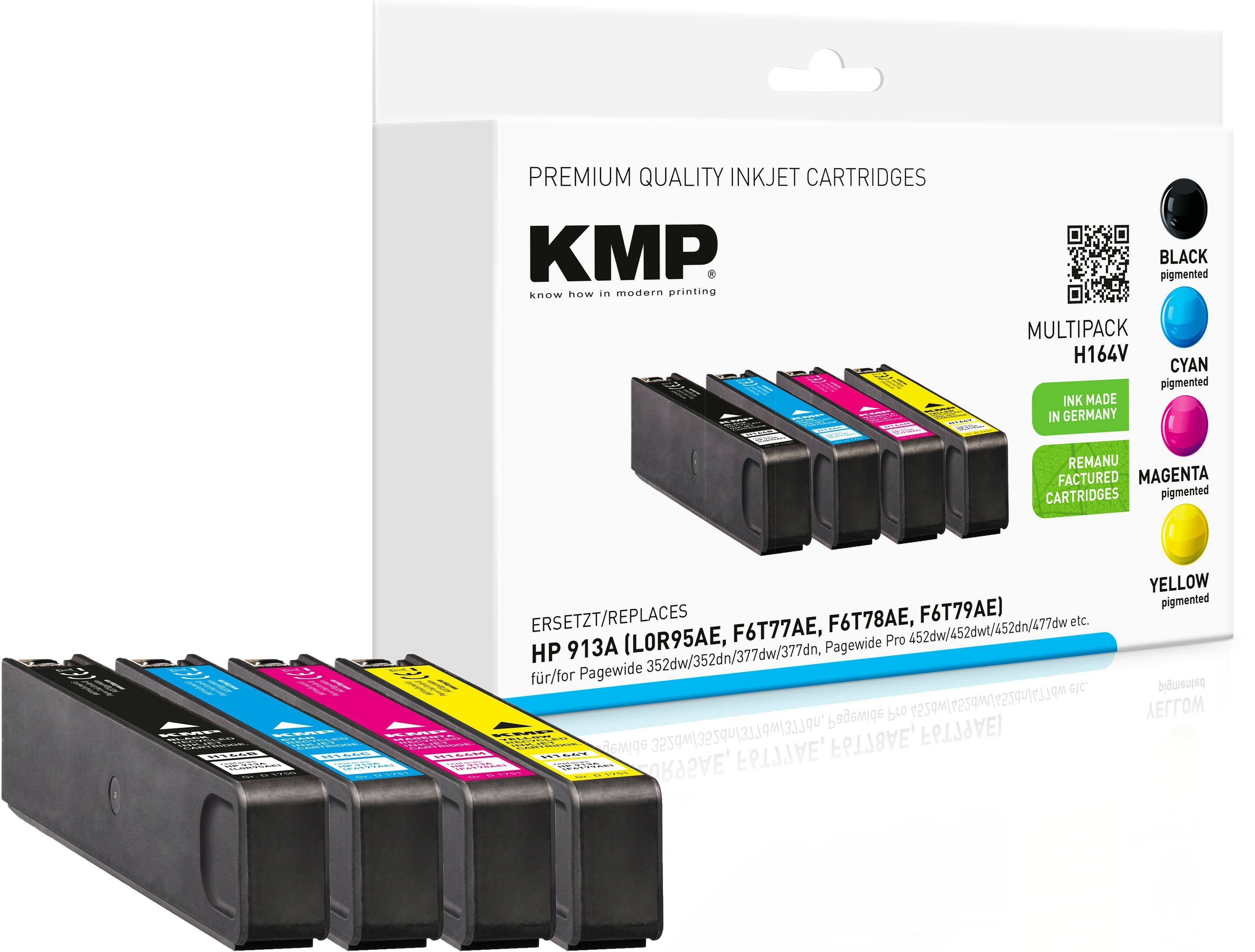 EAN 4011324371345 - KMP 1750,4005 cartucho de tóner 4 pieza(s) Compatible Negro, Cian, Magenta, Amarillo imagen 1