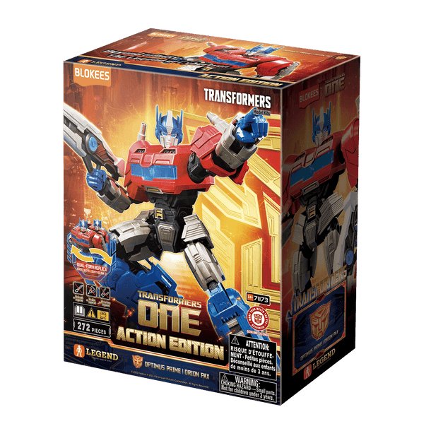 Blokees Transformers Action Edition 04 Optimus Prime  Orion Pax