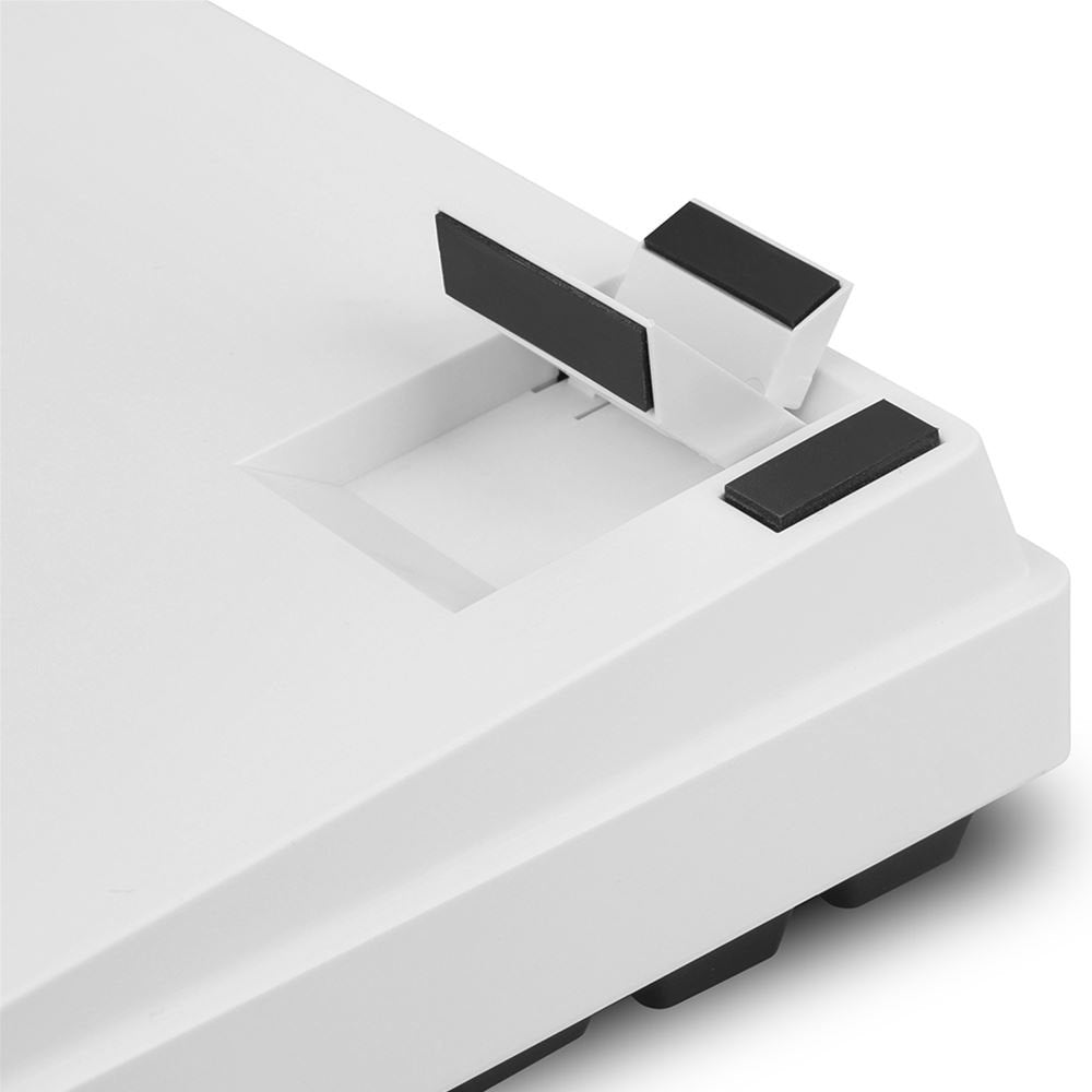 Sharkoon Skiller Sgk50 S3, Teclado Gaming Blanco, Disposición De, Amarillo Gateron 4044951039180