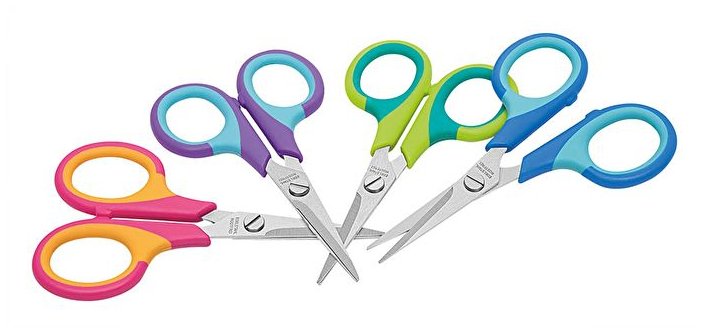 Wedo Kinderschere Soft-Kid Spitz 11,5 Cm Im Display