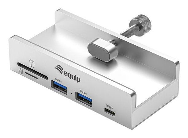 Equip 5-Port-Klemm Usb-A3.2-Hub->2xusb-A Sd Tf Usb-C 5gbps
