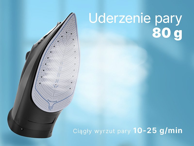 EAN 5907512875636 - Lafe GlidePro Plancha a vapor Suela de cerámica 2600 W Negro imagen 14