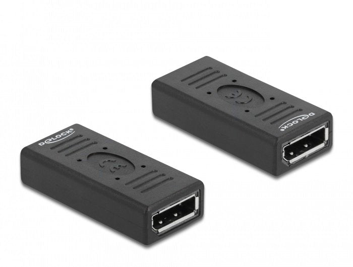 EAN 4043619666430 - DeLOCK 66643 cambiador de género para cable Negro imagen 1