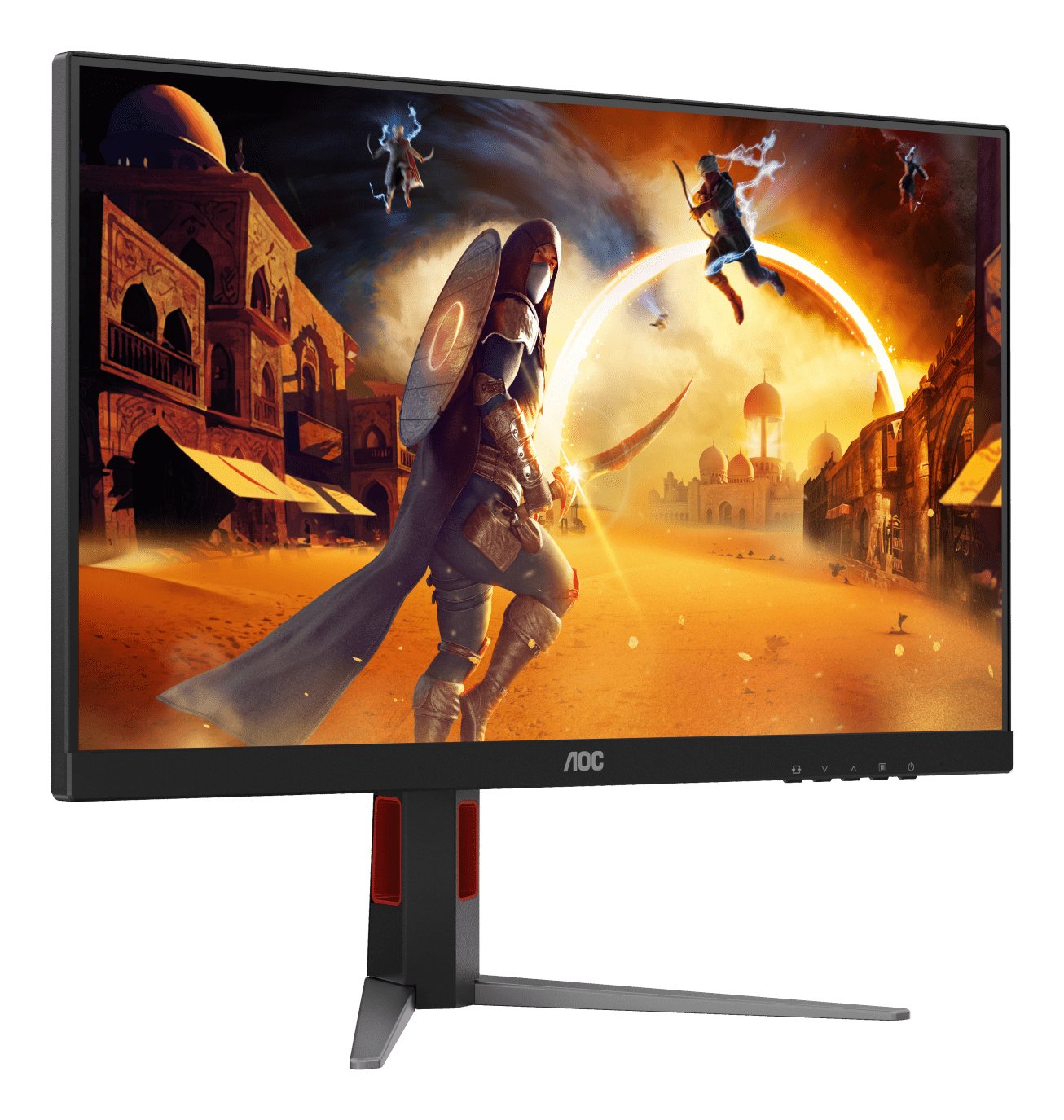 EAN 4038986183161 - AOC G4 Q27G4ZD pantalla para PC 67,3 cm (26.5") 2560 x 1440 Pixeles Quad HD QD-OLED Negro, Rojo imagen 6