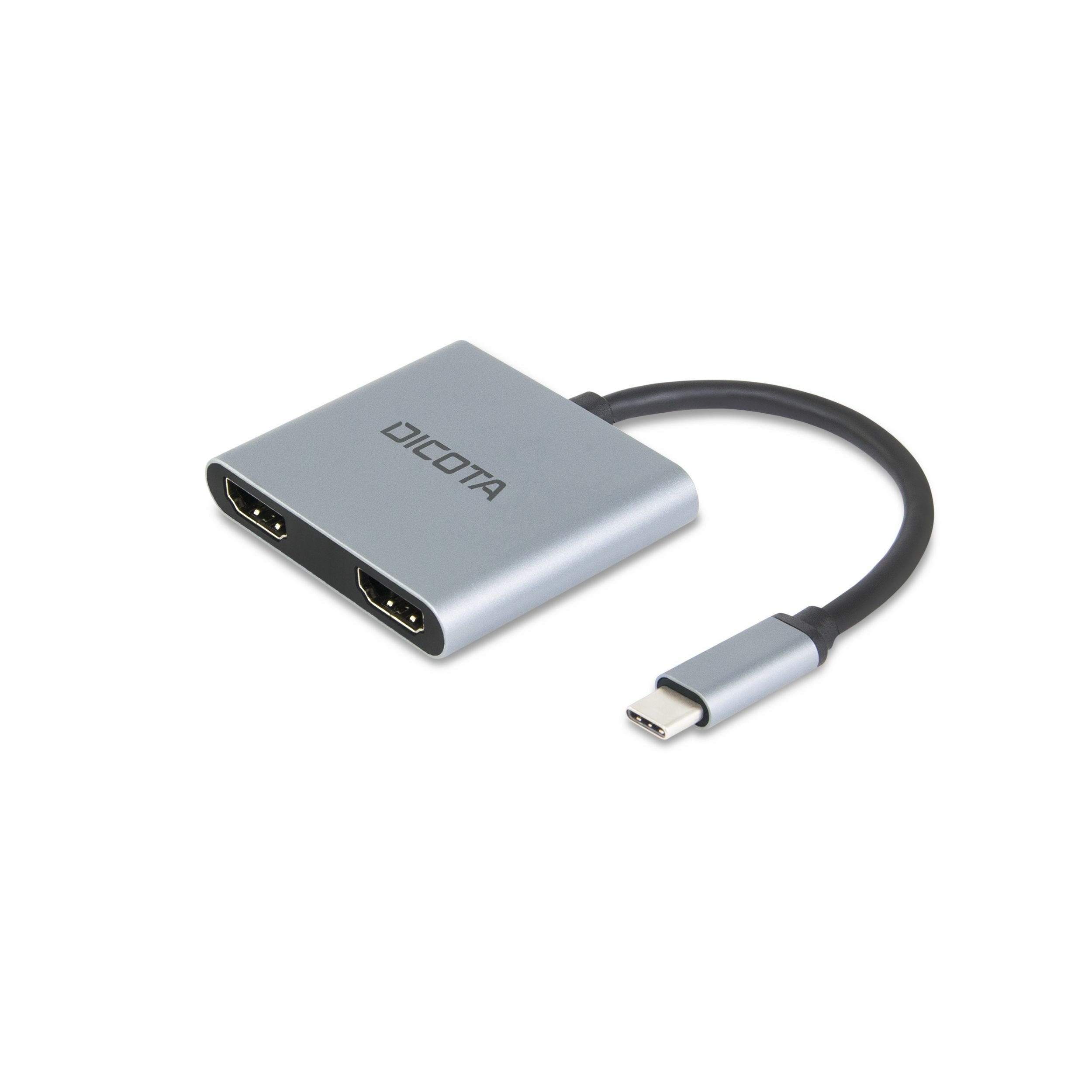 Dicota Usb-C Mobile 4-In-1 Mini Docking Station 4k Hdmi Pd 100w Plata