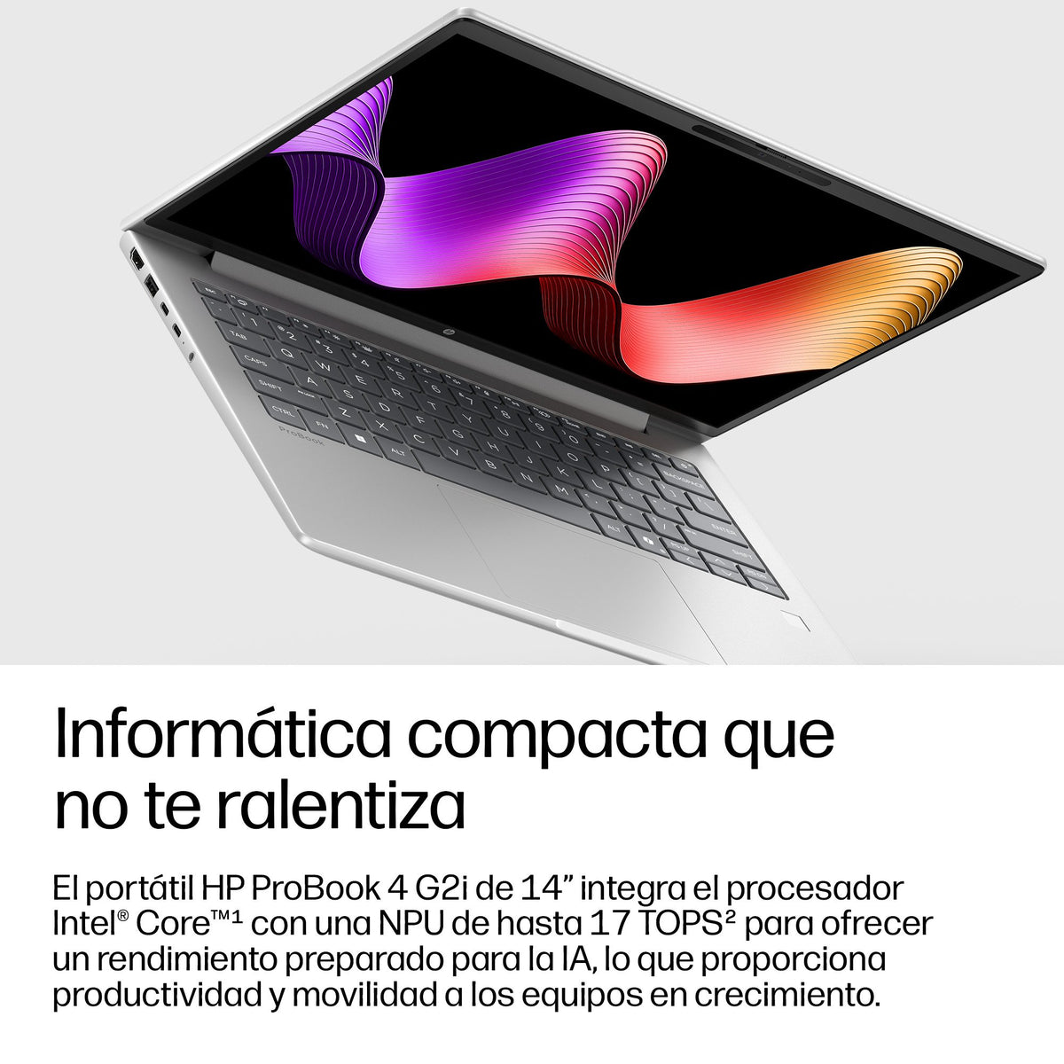 EAN 0826581572602 - HP ProBook 4 G2i 14 inch Notebook AI PC Wolf Pro Security Edition Intel Core 7 350 Portátil 35,6 cm (14") imagen 8