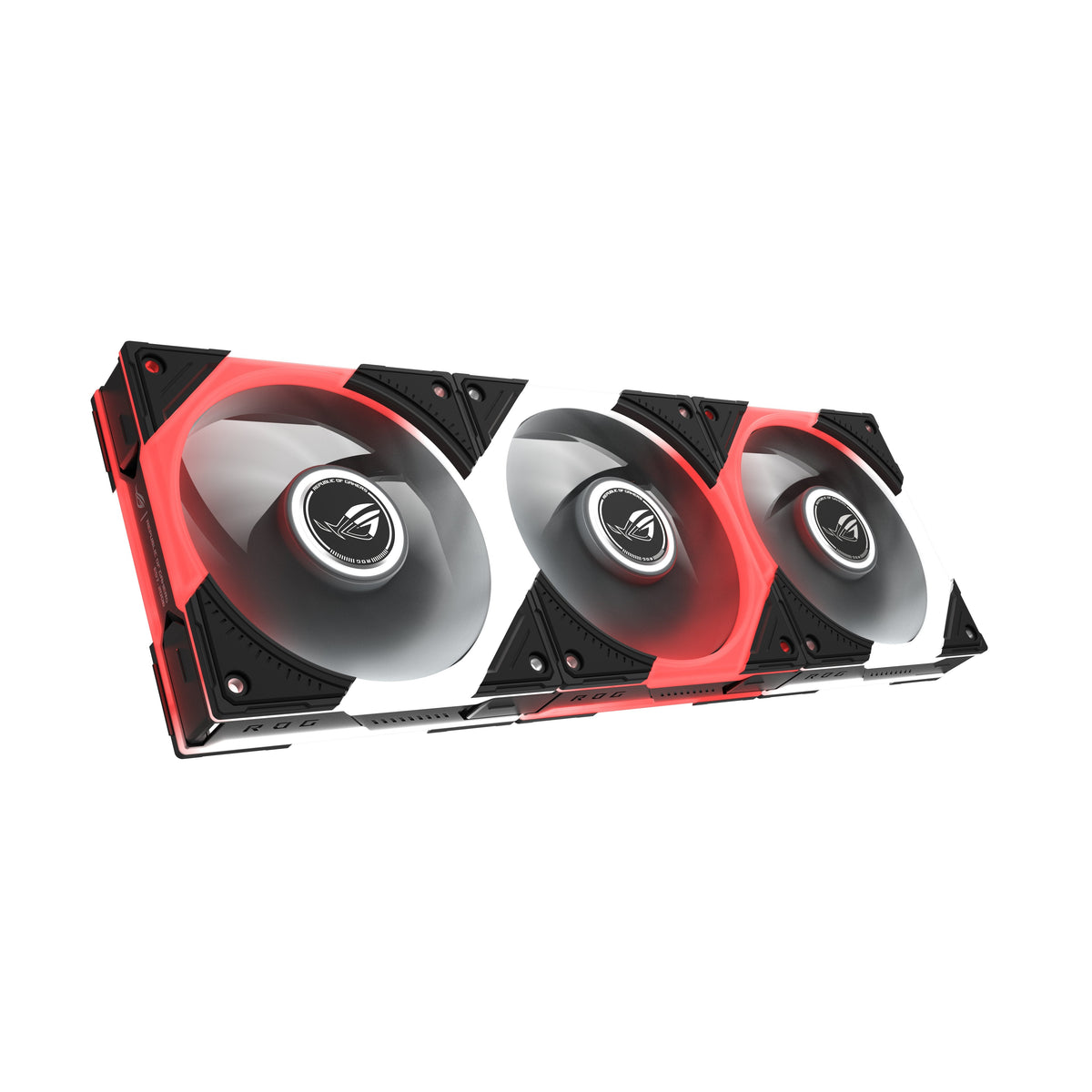 Ventilador Pc Asus Rog Eurux Gr120 Fan Argb Negro 3in1