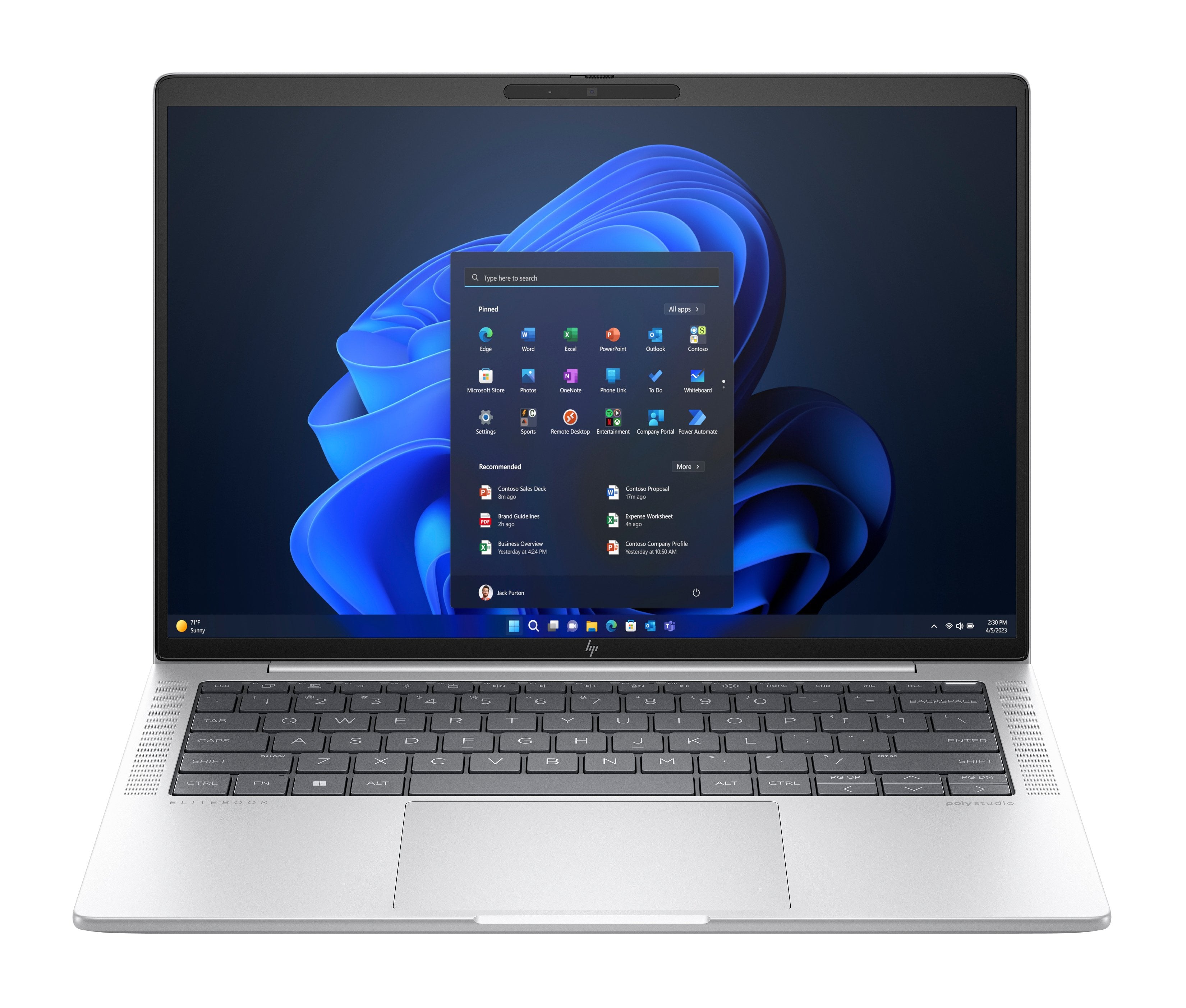 EAN 198415351760 - HP EliteBook 1040 G11 Intel Core Ultra 7 155H Portátil 35,6 cm (14") WUXGA 32 GB LPDDR5x-SDRAM 1 TB SSD Wi imagen 1