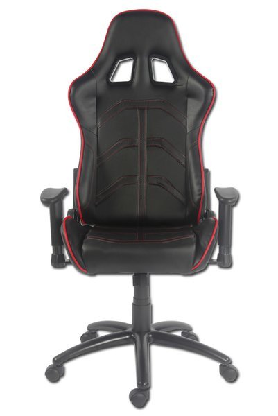 Lc-Power Lc-Gc-1 Silla Para Videojuegos Silla Para Videojuegos De Pc Negro, Rojo