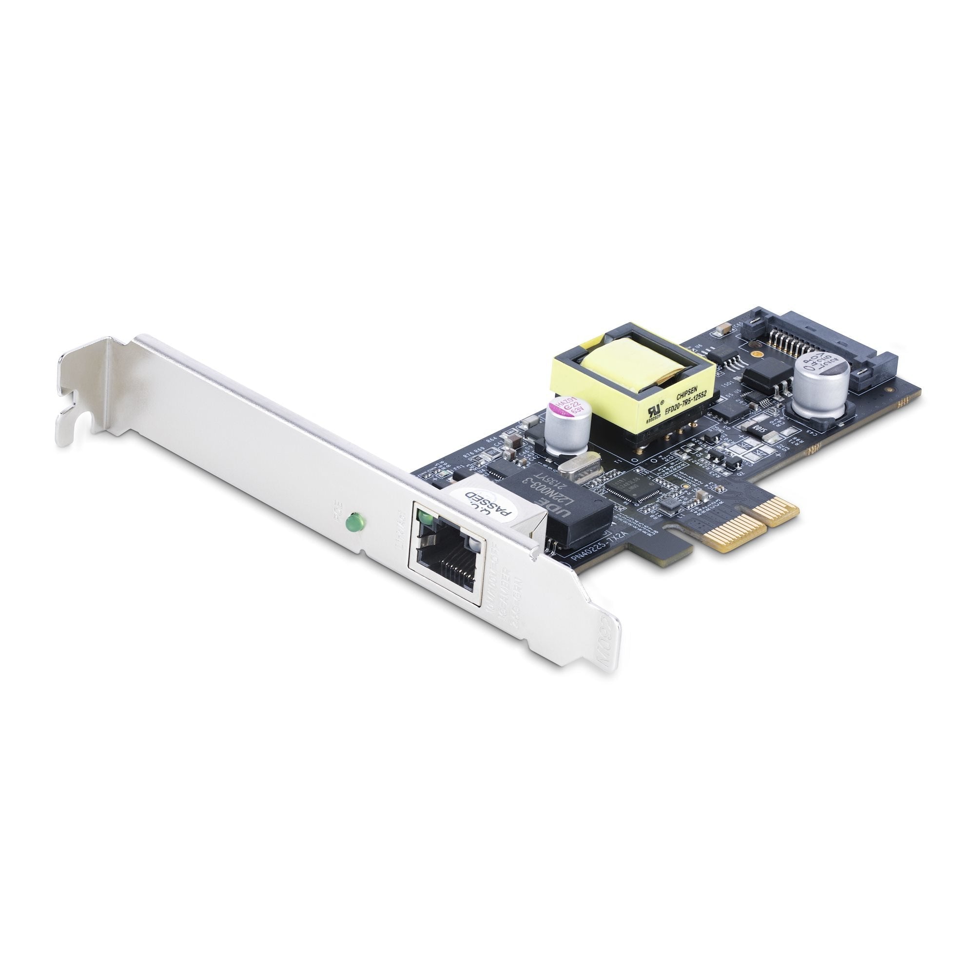Startech.Com Startech 1-Port 2.5gbps Poe Tarjeta De Red, Intel I225-V, 802.3at/Af - Adaptador De Red - Pcie 2.0 Low-Profile - 2.5gbase-T (Poe+)