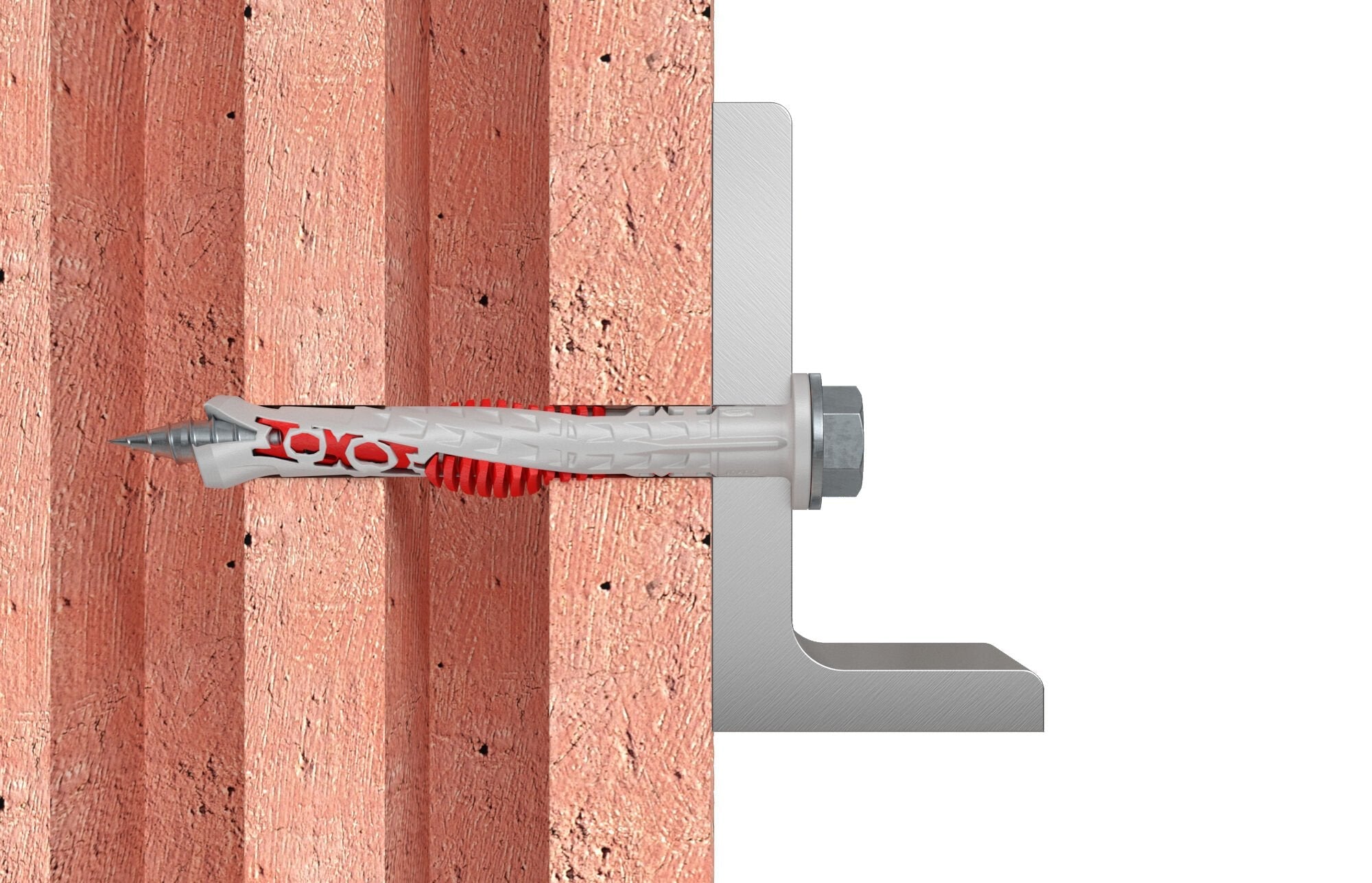 Tacos De Expansión Duoxpand Fus Ø8 X 80 Mm + Tornillos Ø6 X 87 Mm, Bolsa 10 Uds