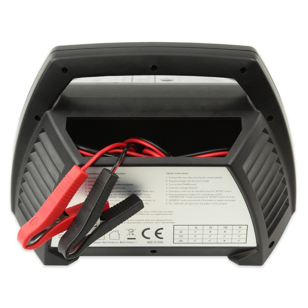 Ansmann Alct6-24/10 Cargador De Batería Para Vehículos 6/12/24 V