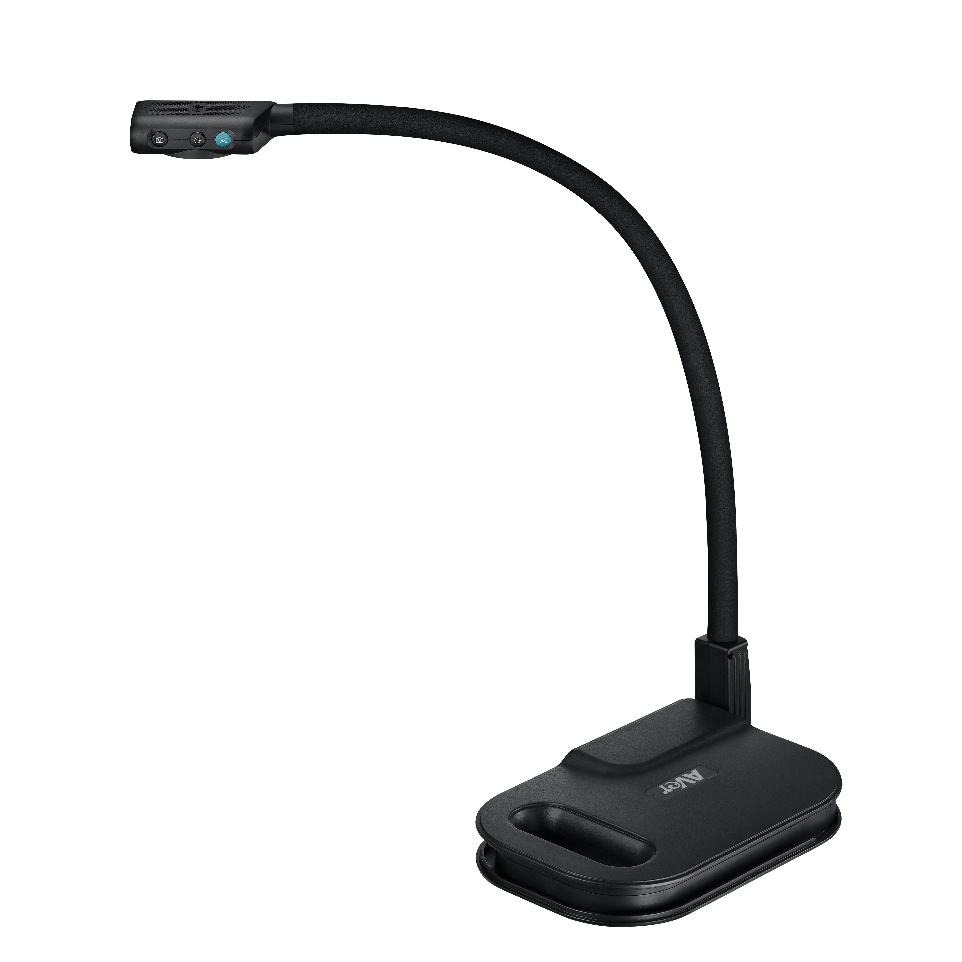 Aver U50+ Cámara De Documentos Negro 25,4 / 3,2 Mm [1 / 3.2] Cmos Usb 2.0