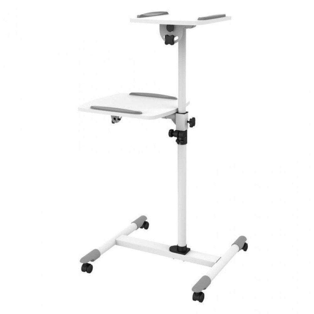 EAN 8057685309593 - Techly ICA-TB TPM-6 mueble y soporte para dispositivo multimedia Blanco Mesita con ruedas para multimedia imagen 7