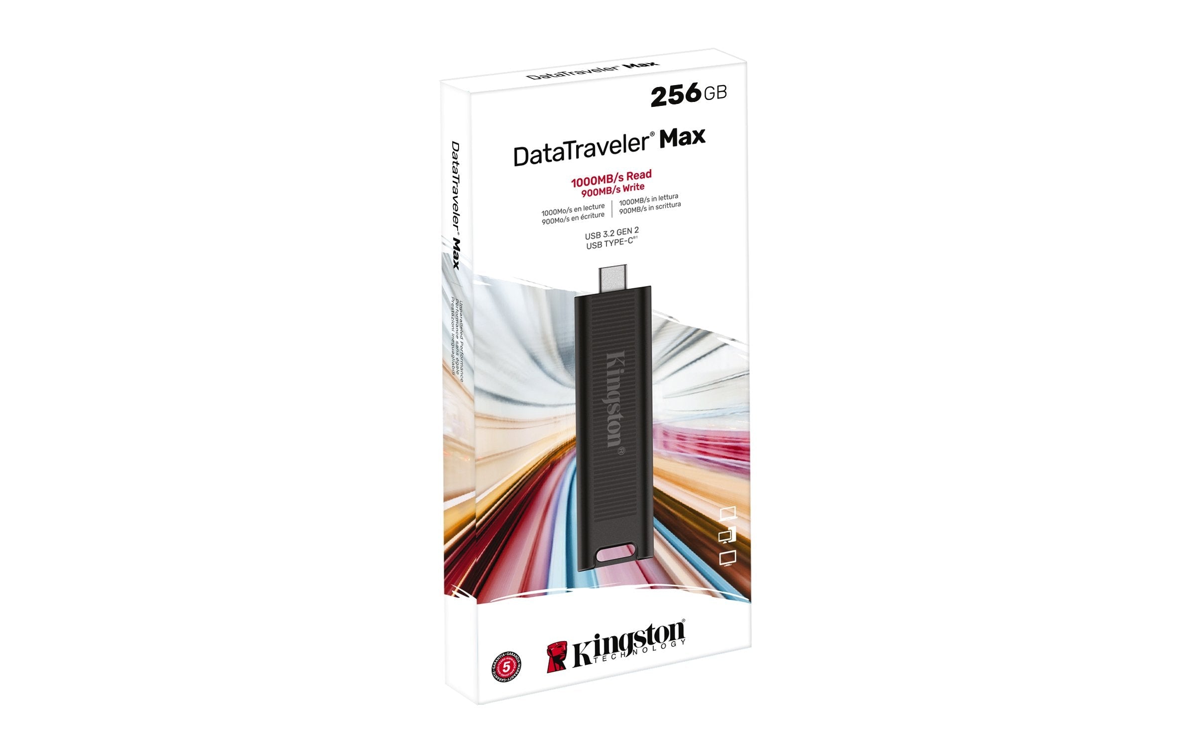 Pendrive 256gb Kingston Datatraveler Max Usb Tipo-C