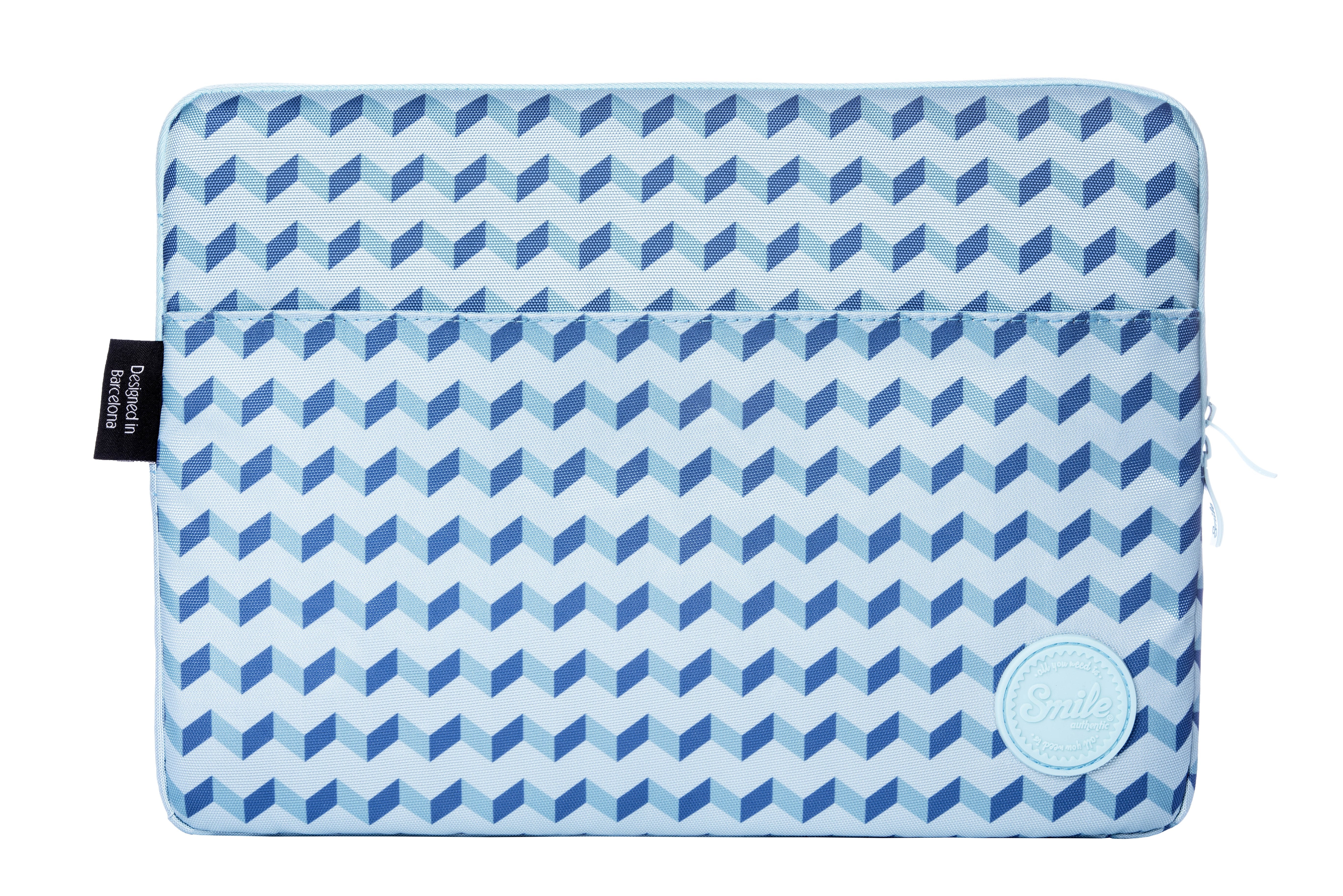 EAN 8420738172107 - Smile 111721040199 maletines para portátil 33 cm (13") Azul, Blanco imagen 2